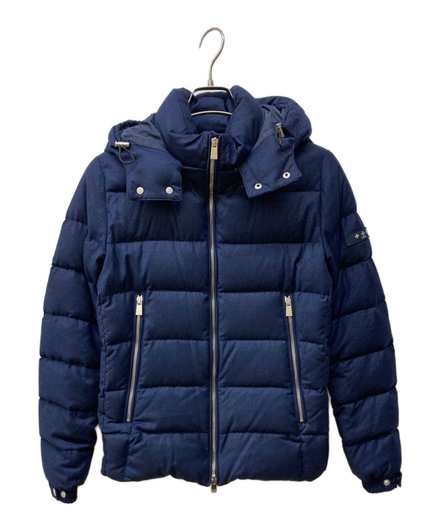 【美品】 タトラス DOMIZIANO ダウンジャケット シルク混 ネイビー S 中古・古着通販】TATRAS (タトラス) DOMIZIANO/ダウンジャケット