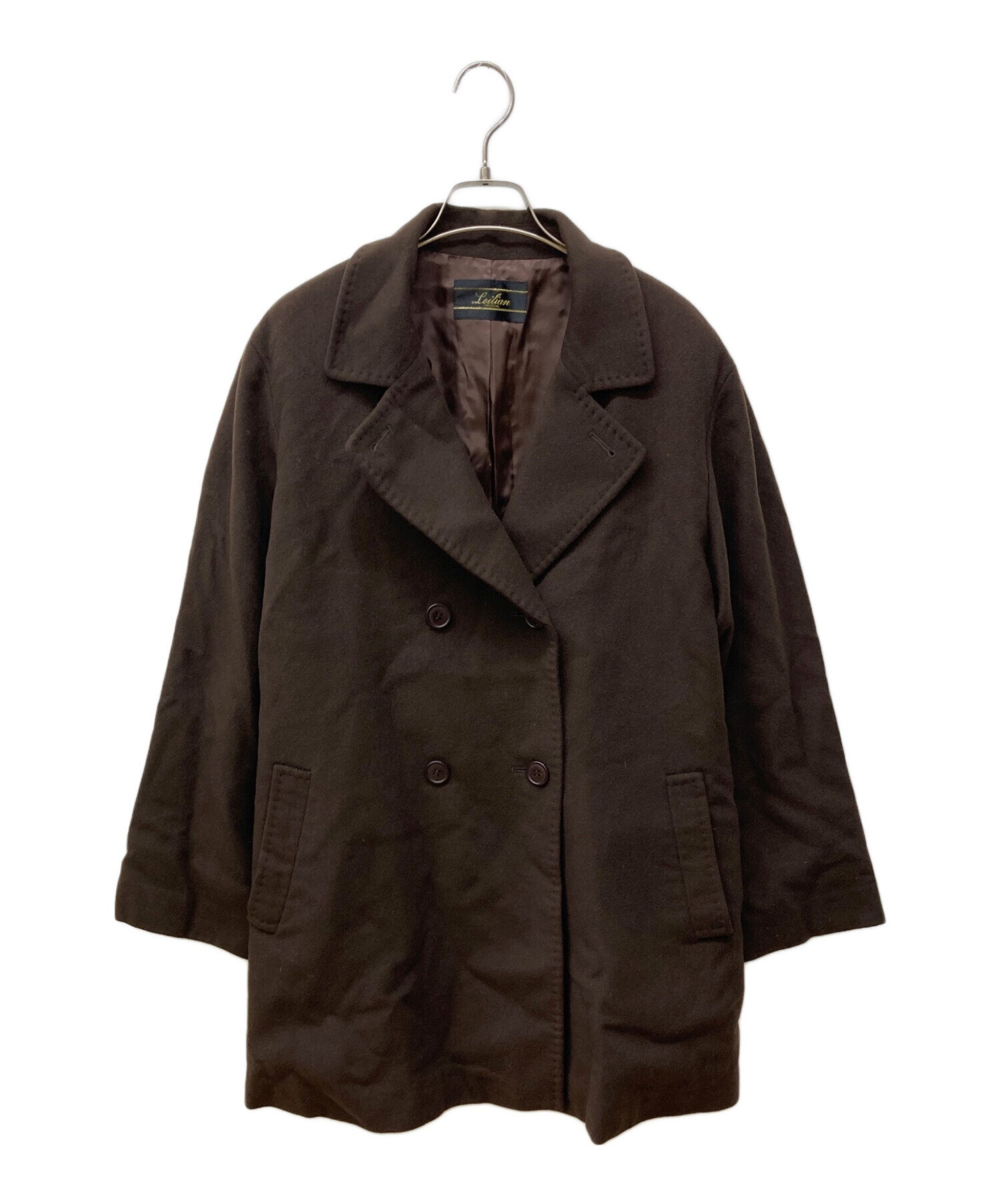 中古・古着通販】LEILIAN (レリアン) カシミヤダブルジャケット