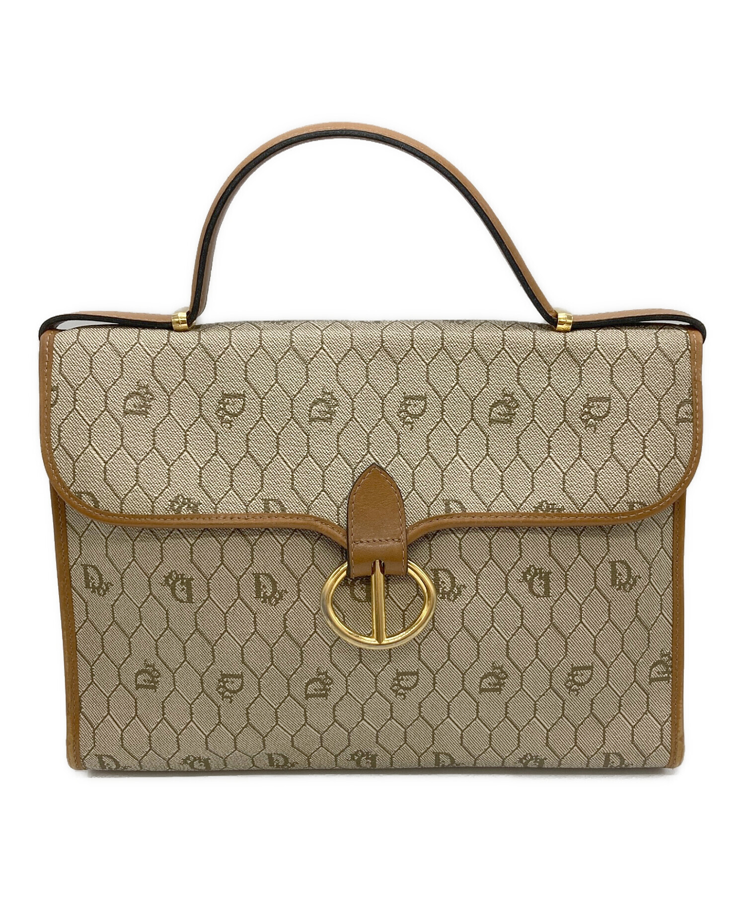 【希少】ChristianDior ハンドバッグ ハニカム柄 フォーマルバッグ 中古・古着通販】Christian Dior (クリスチャン ディオール) ハニカム