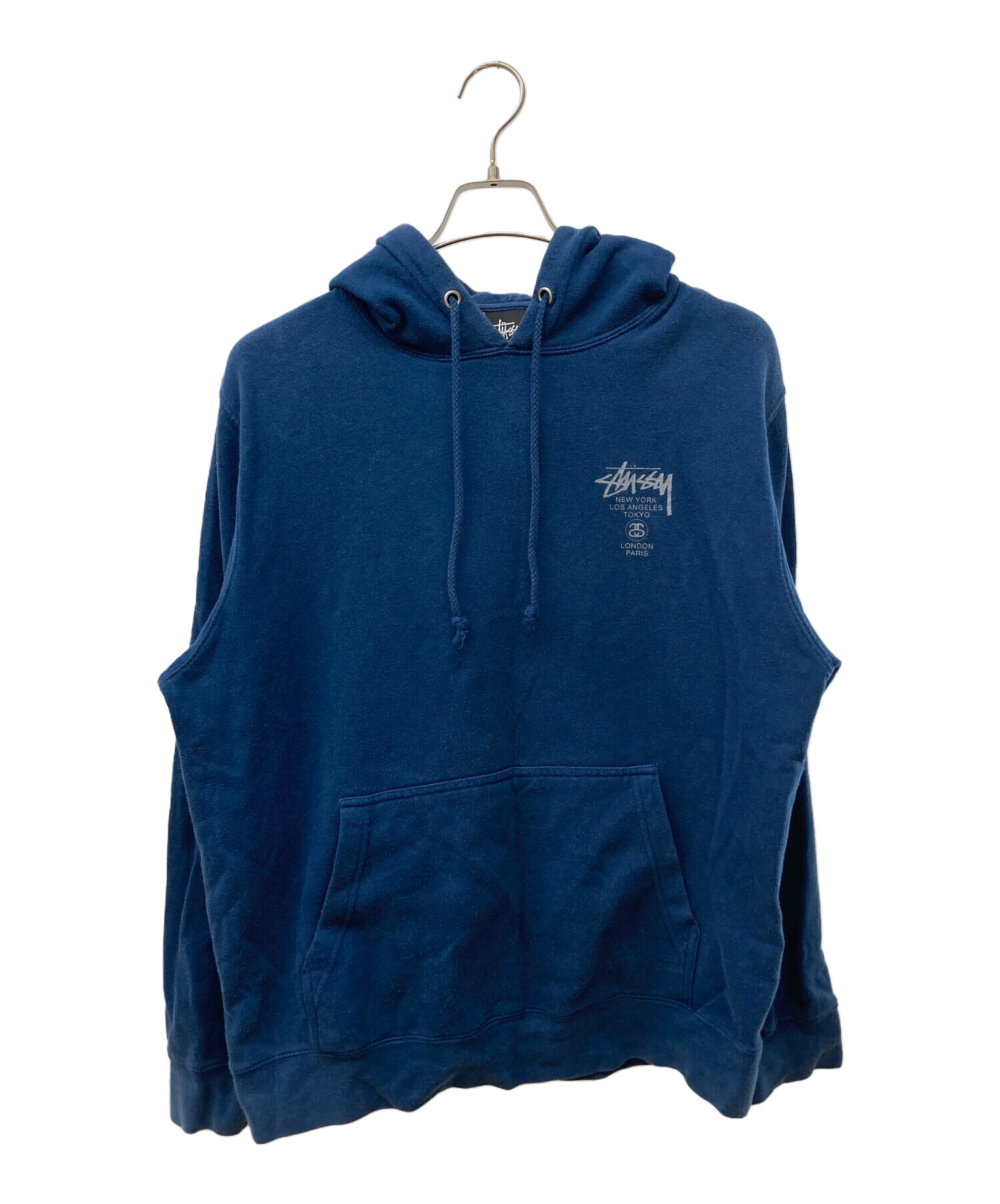 Stussy world tourネイビー パーカー Sサイズ a様専用☆stussy パーカー Sサイズ ワールドツアー ネイビー - メルカリ