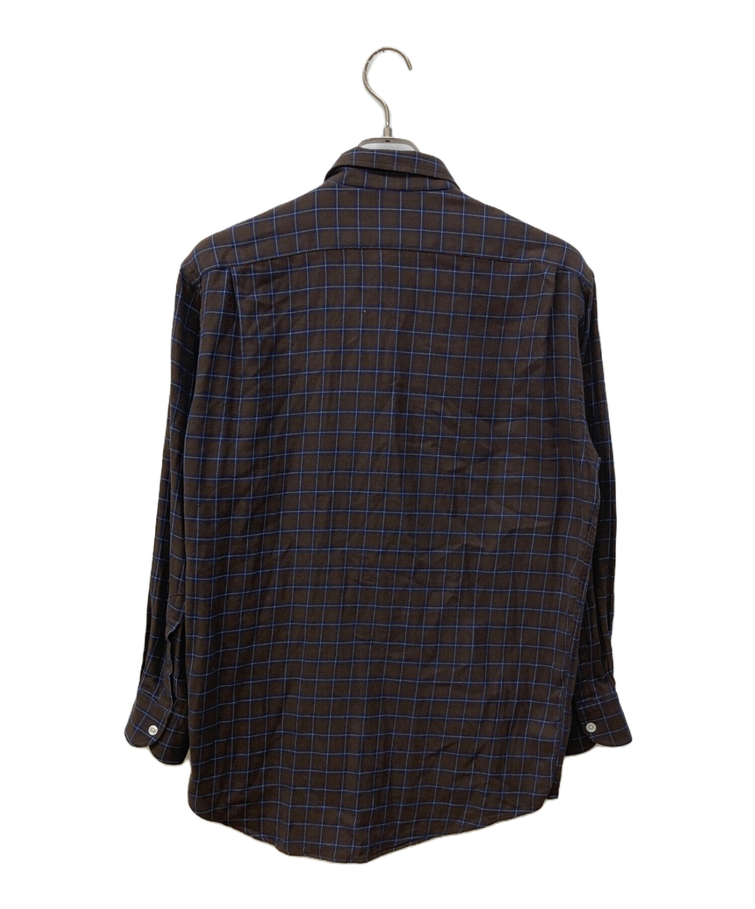 中古・古着通販】HERMES (エルメス) フランネルチェックシャツ