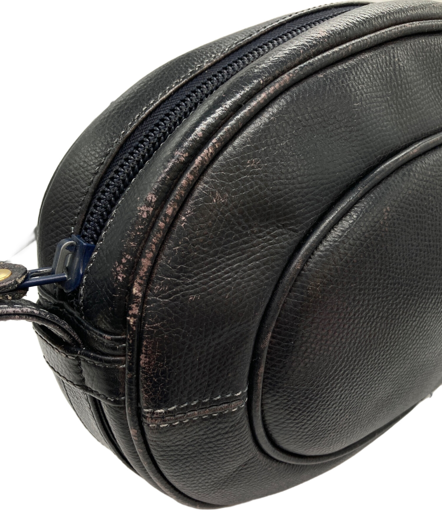 中古・古着通販】LOEWE (ロエベ) アナグラムオーバルレザーショルダー 