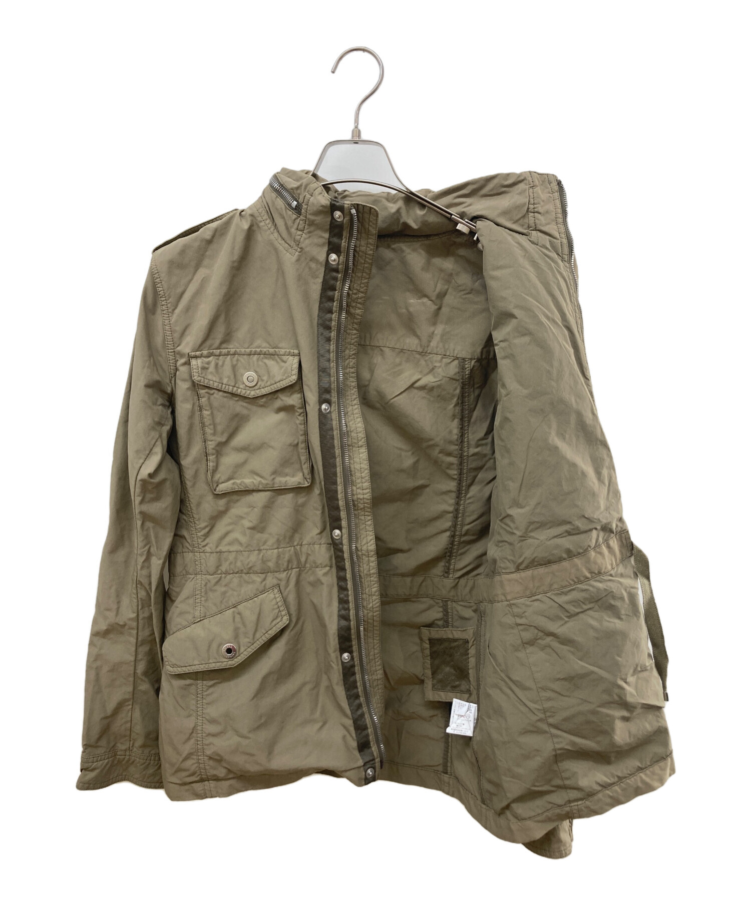 中古・古着通販】TATRAS (タトラス) M65ミリタリージャケット ベージュ