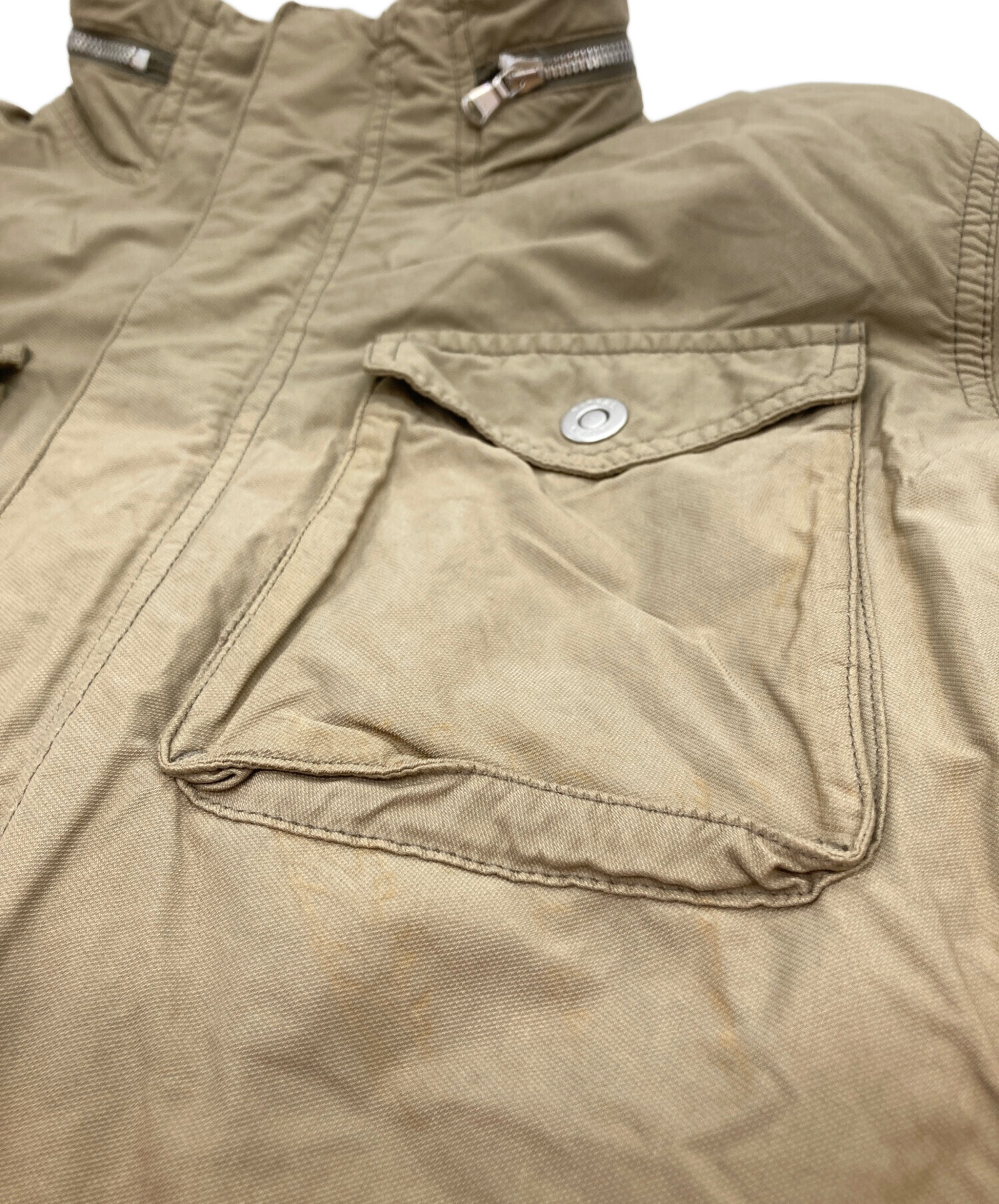 中古・古着通販】TATRAS (タトラス) M65ミリタリージャケット ベージュ