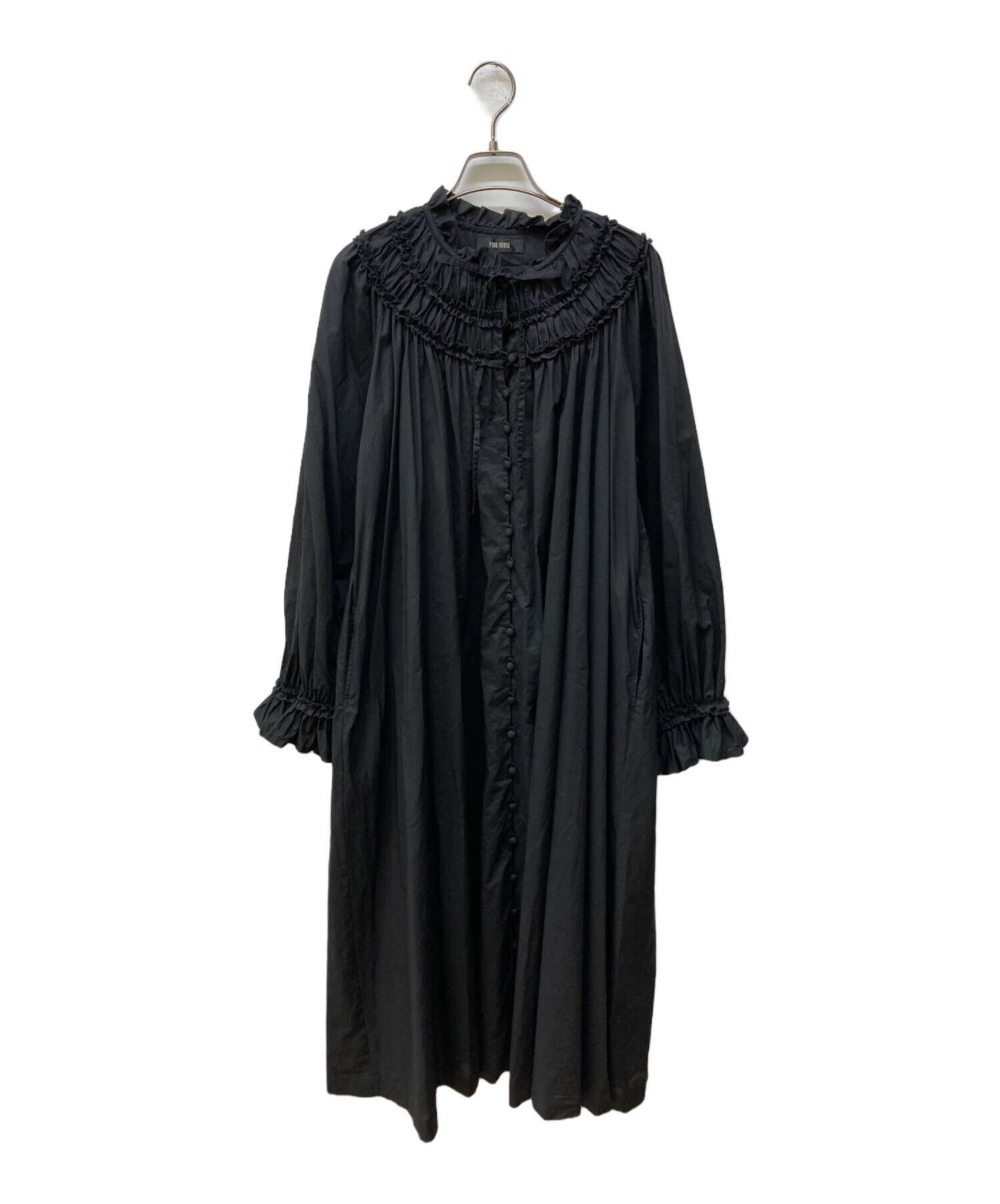 中古・古着通販】PINK HOUSE (ピンクハウス) ローンフリルシャツ