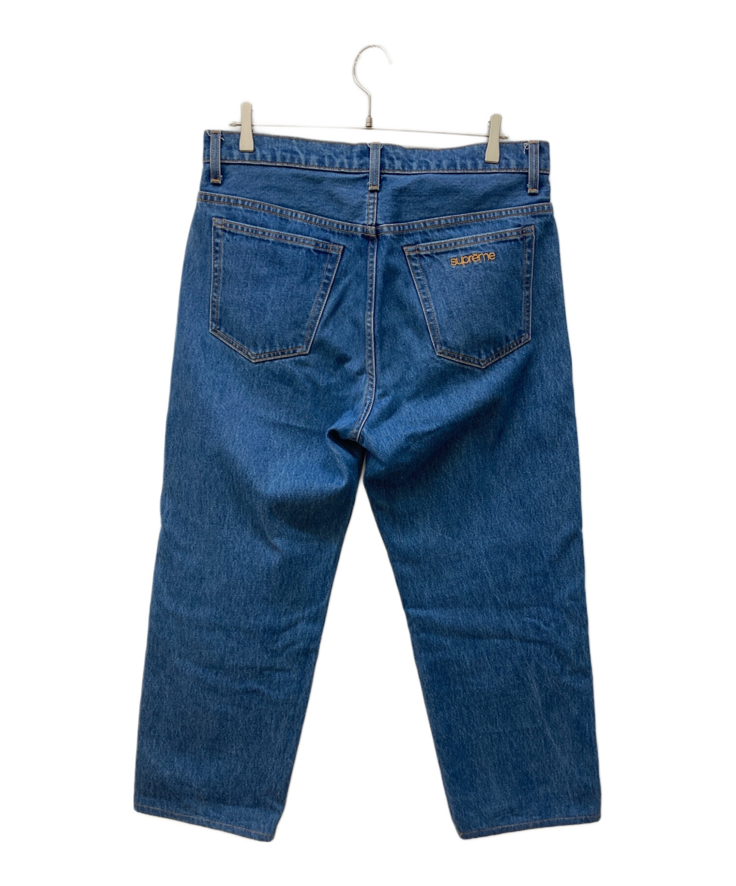 中古・古着通販】Supreme (シュプリーム) relaxed/ワイドデニムパンツ