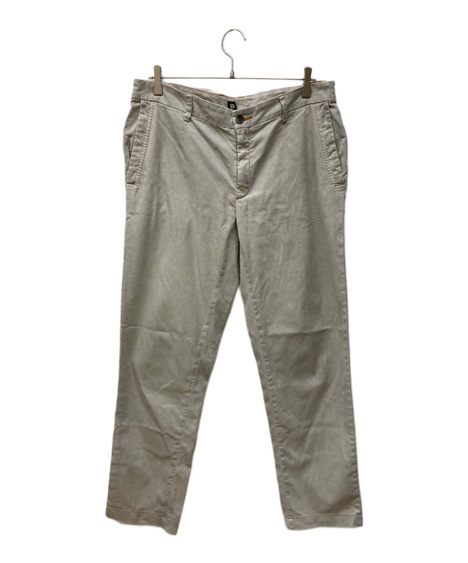 Dolce&Gabbana グレー パンツ 中古・古着通販】DOLCE & GABBANA (ドルチェ＆ガッバーナ) ステッチ