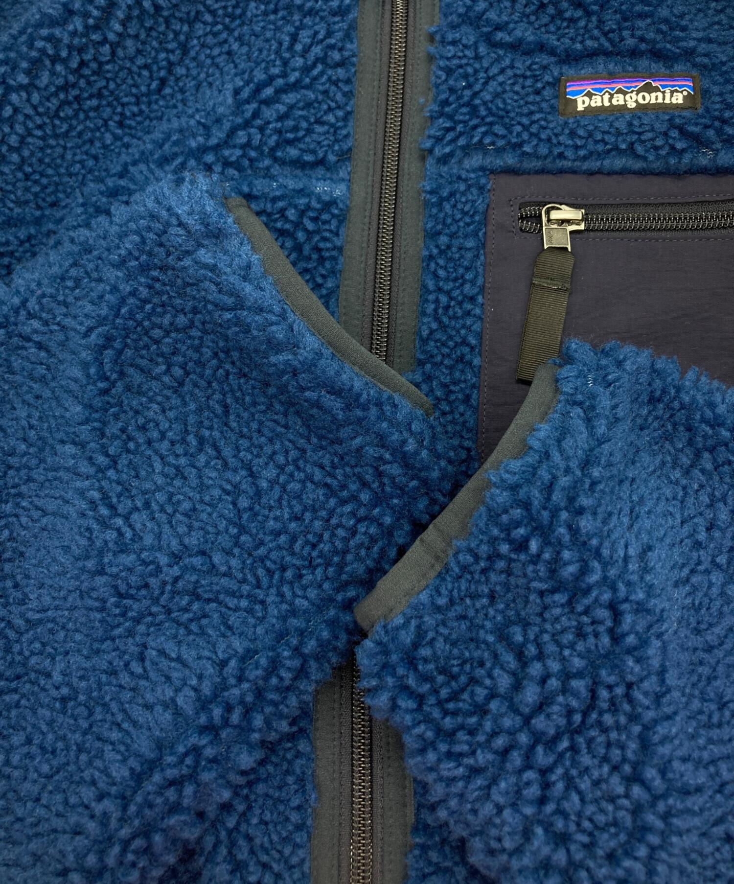 中古・古着通販】Patagonia (パタゴニア) ボアジャケット ブルー