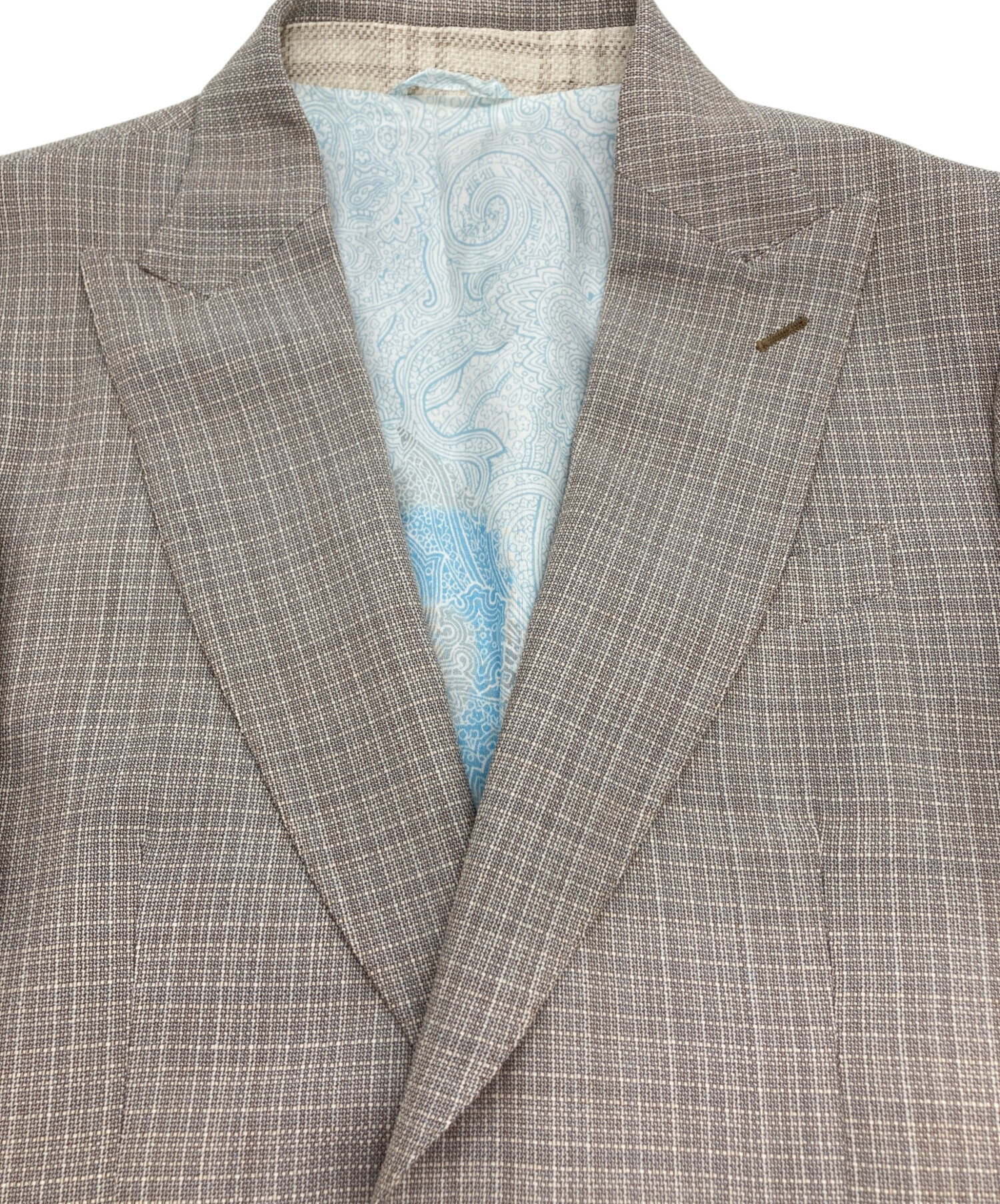 中古・古着通販】ETRO (エトロ) ペイズリーライニング2Bテーラード