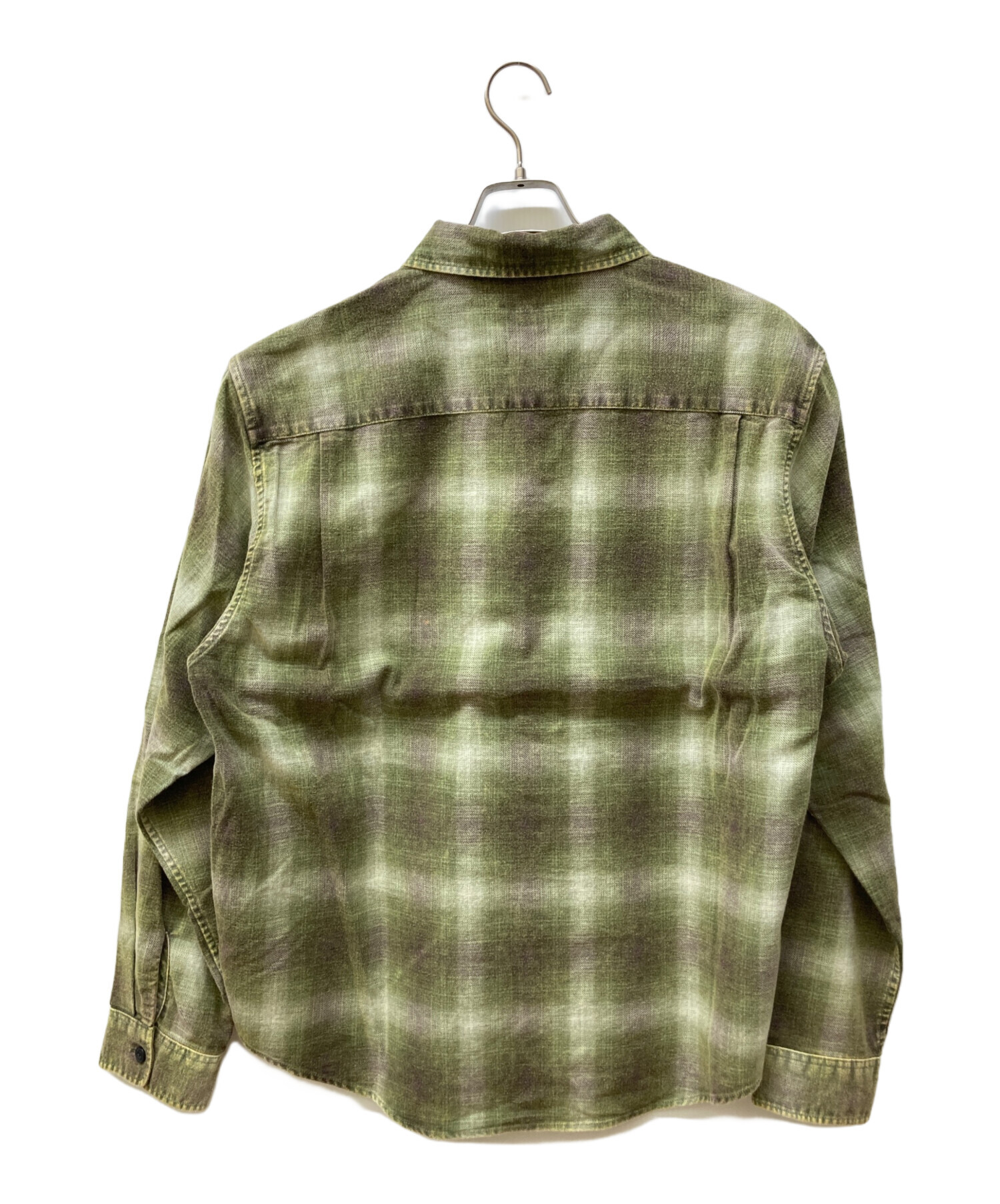美品 stussy HELLSHIRE PLAID SHIRT ネル シャツ 美品 stussy HELLSHIRE PLAID SHIRT ネル シャツ Stussy チェック柄