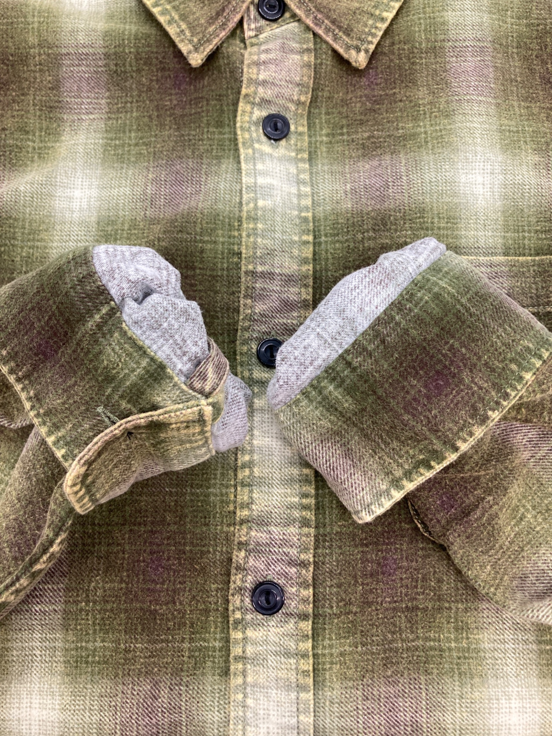 中古・古着通販】stussy (ステューシー) ROCCO FLANNEL PLAID SHIRT