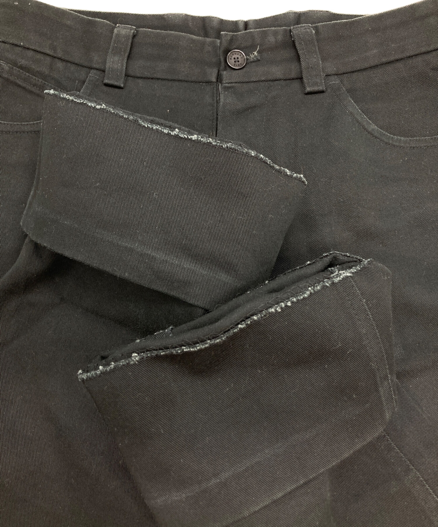 中古・古着通販】BERNARD ZINS (ベルナール ザンス) パンツ ブラック