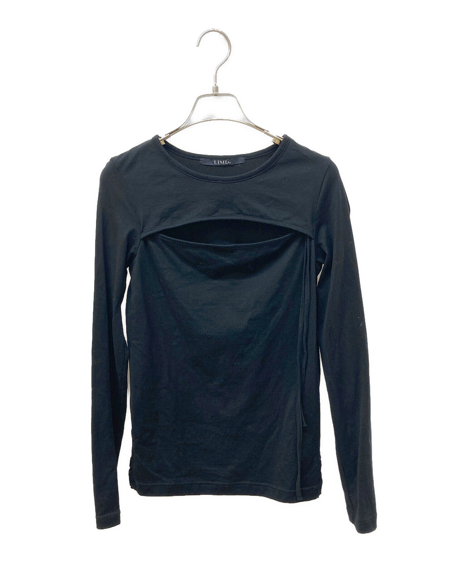 limi feu(リミフゥ)25ss カットソー 中古・古着通販】LIMI feu (リミフゥ) デザインカットソー ブラック