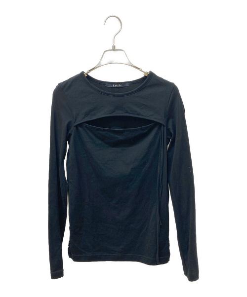 中古・古着通販】LIMI feu (リミフゥ) デザインカットソー ブラック