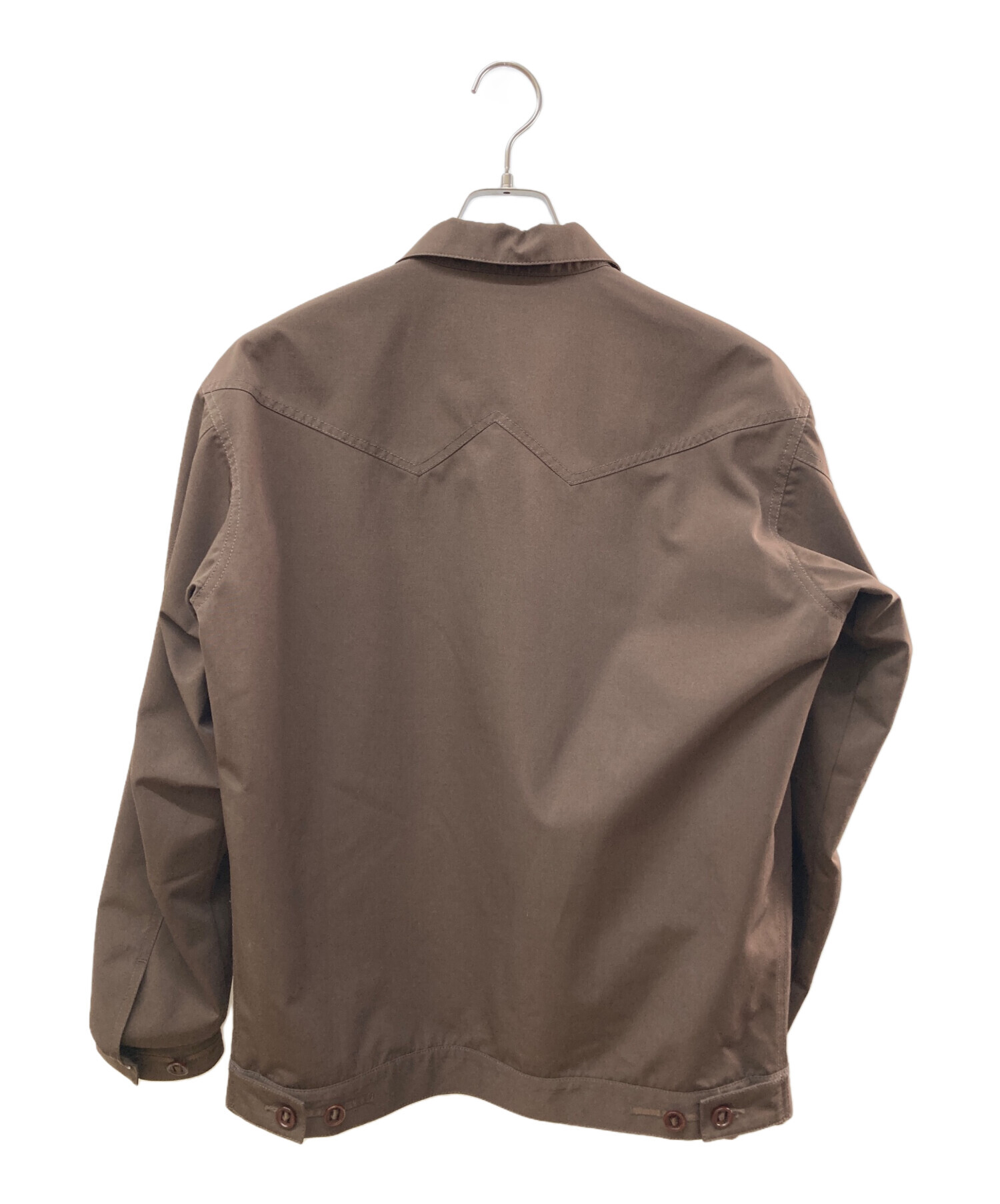 WHIMSY ウィムジー ミリタリーブルゾン メンズ 【古着】【中古】 中古・古着通販】WHIMSY (ウィムジー) トラッカージャケット ブラウン