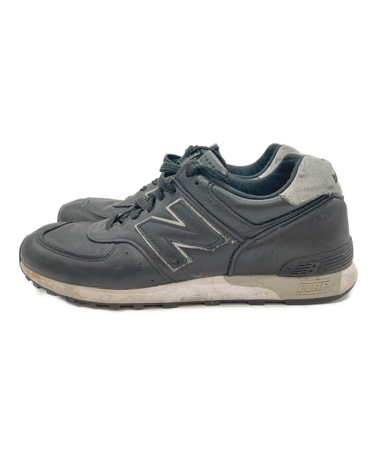 中古・古着通販】NEW BALANCE (ニューバランス) レザースニーカー