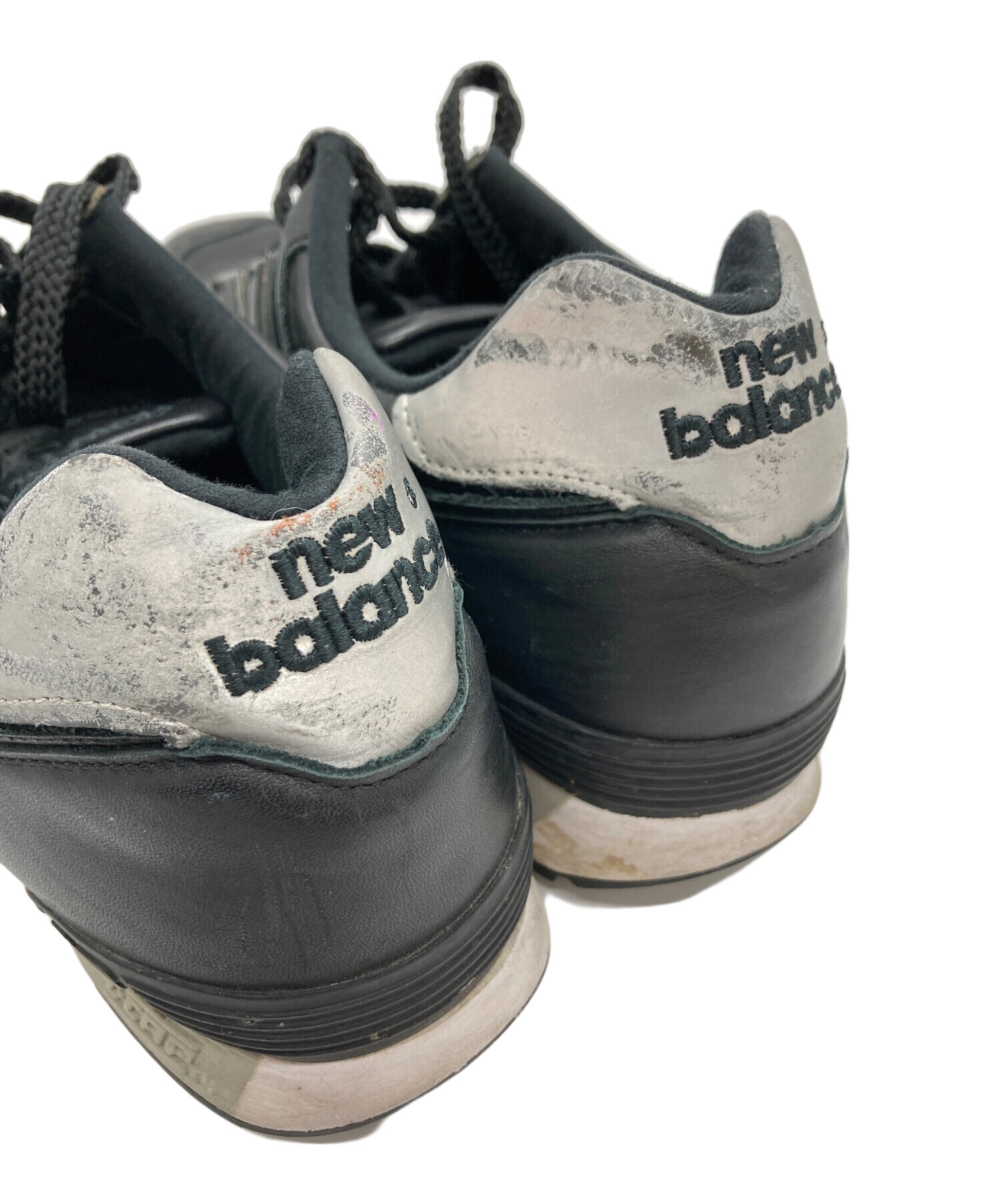 中古・古着通販】NEW BALANCE (ニューバランス) レザースニーカー