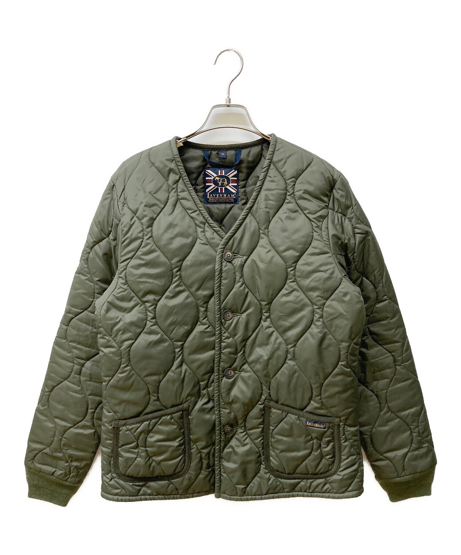 中古・古着通販】LAVENHAM (ラベンハム) キルティングジャケット 