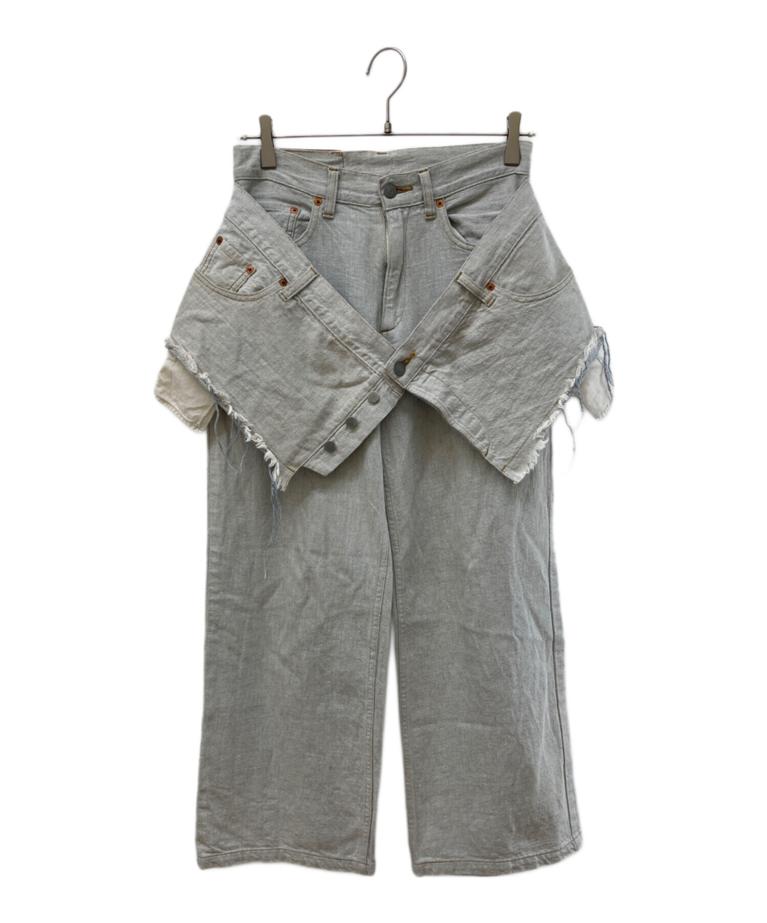 kotohayokozawa レイヤードデニムパンツ M 23SS 日本製 中古・古着通販】kotohayokozawa (コトハヨコザワ) レイヤードデニム