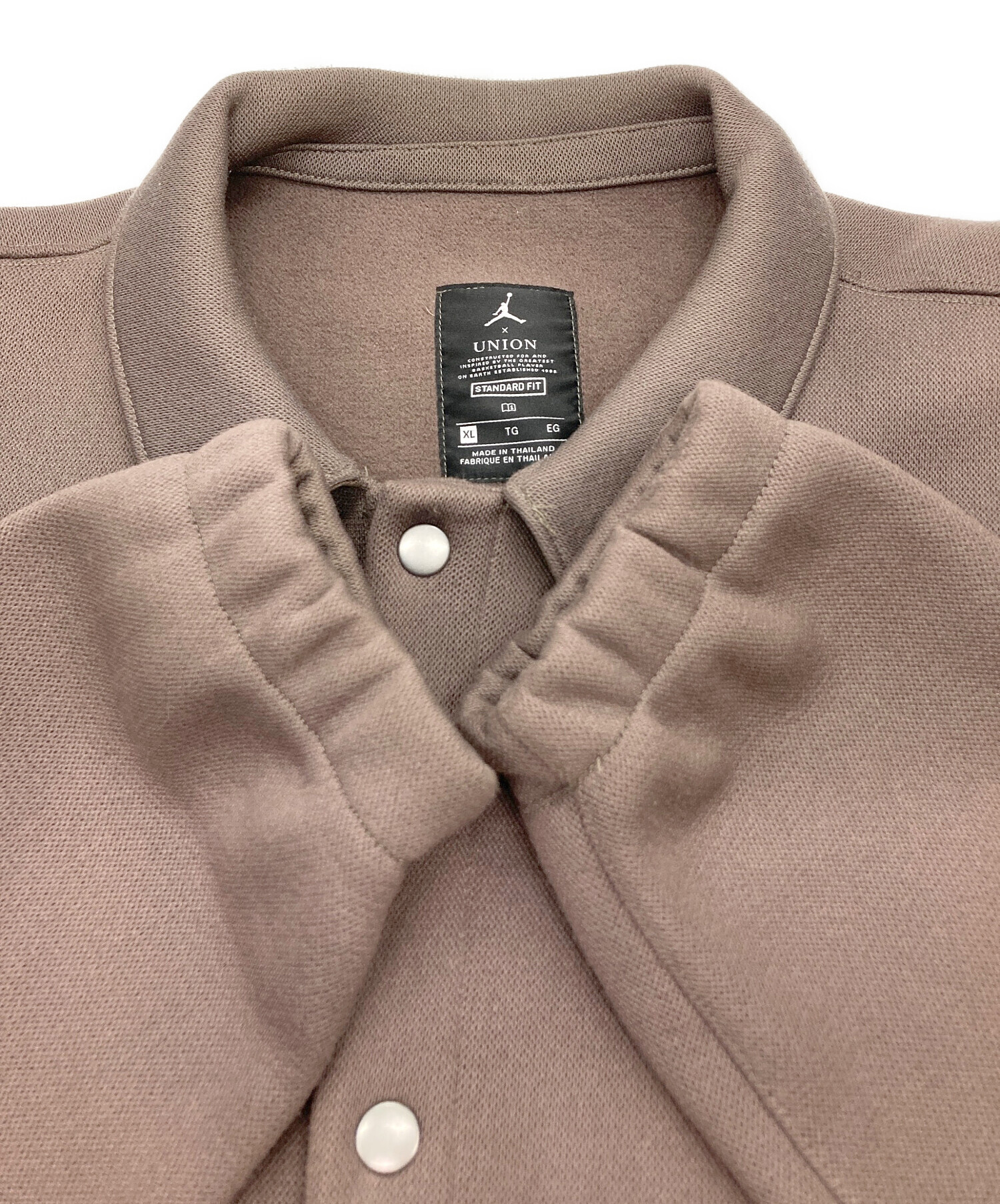 美品✨JORDAN×UNION コラボ コーチジャケット XL ブラウン メンズ 中古・古着通販】JORDAN (ジョーダン) UNION (ユニオン) コーチ