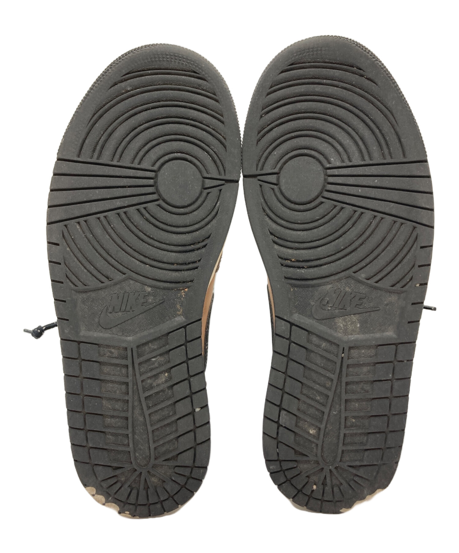 中古・古着通販】NIKE (ナイキ) ハイカットスニーカー ブラウン サイズ