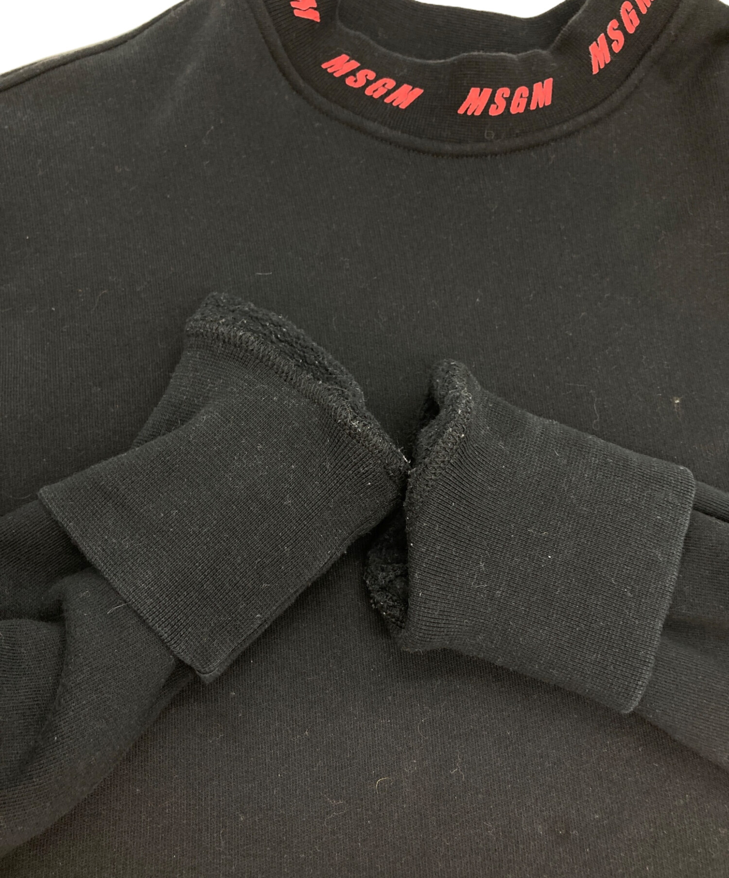 中古・古着通販】MSGM (エムエスジーエム) モックネックスウェット