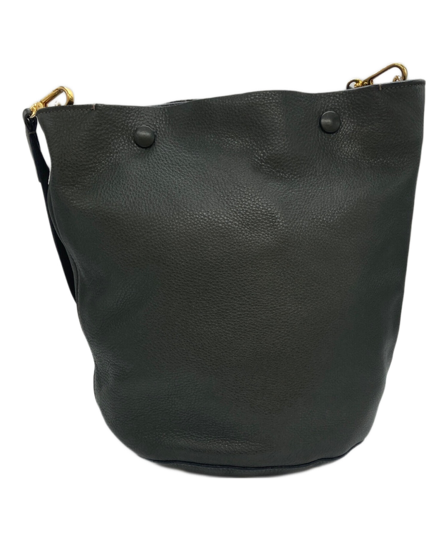 中古・古着通販】MARNI (マルニ) バケツ型ショルダーバッグ カーキ