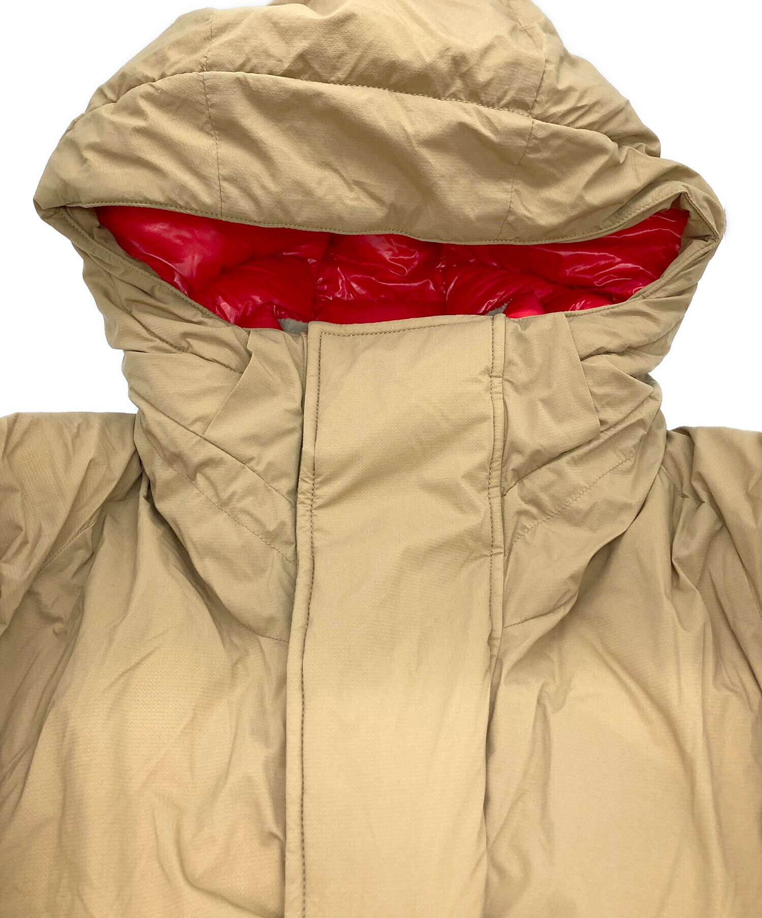 中古・古着通販】NANGA (ナンガ) ダウンジャケット ベージュ サイズ:XL