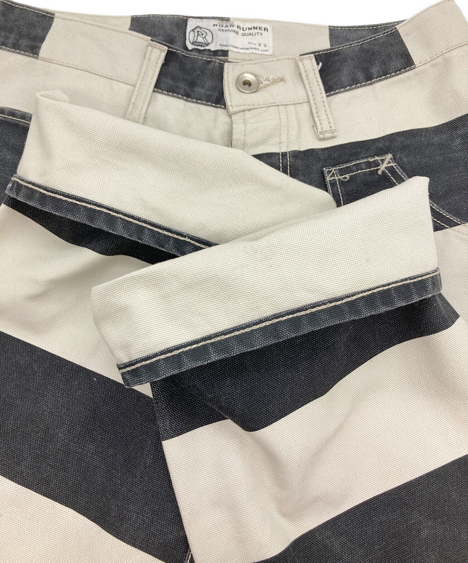 ロードランナー　囚人パンツ　Lサイズ 中古・古着通販】road runner (ロードランナー) 囚人パンツ ブラック