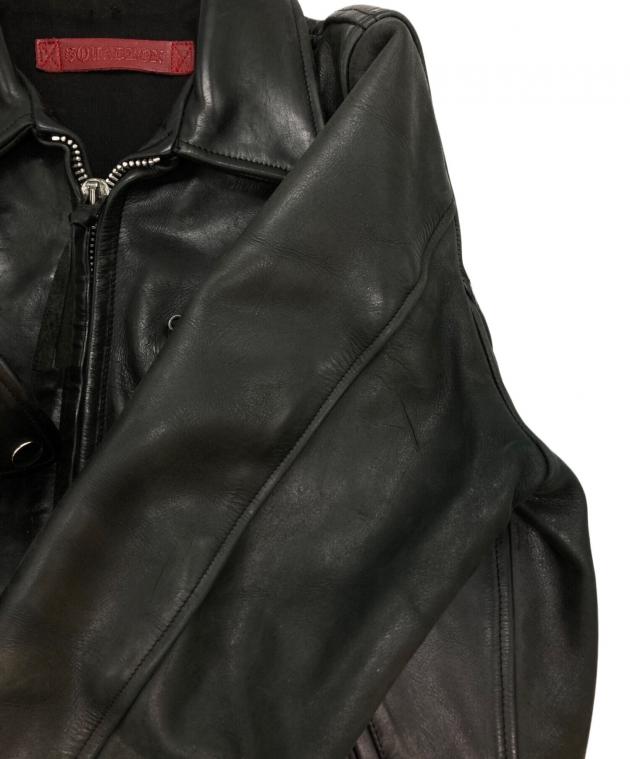 中古・古着通販】squadron (スクアドロン) シングルライダースレザー