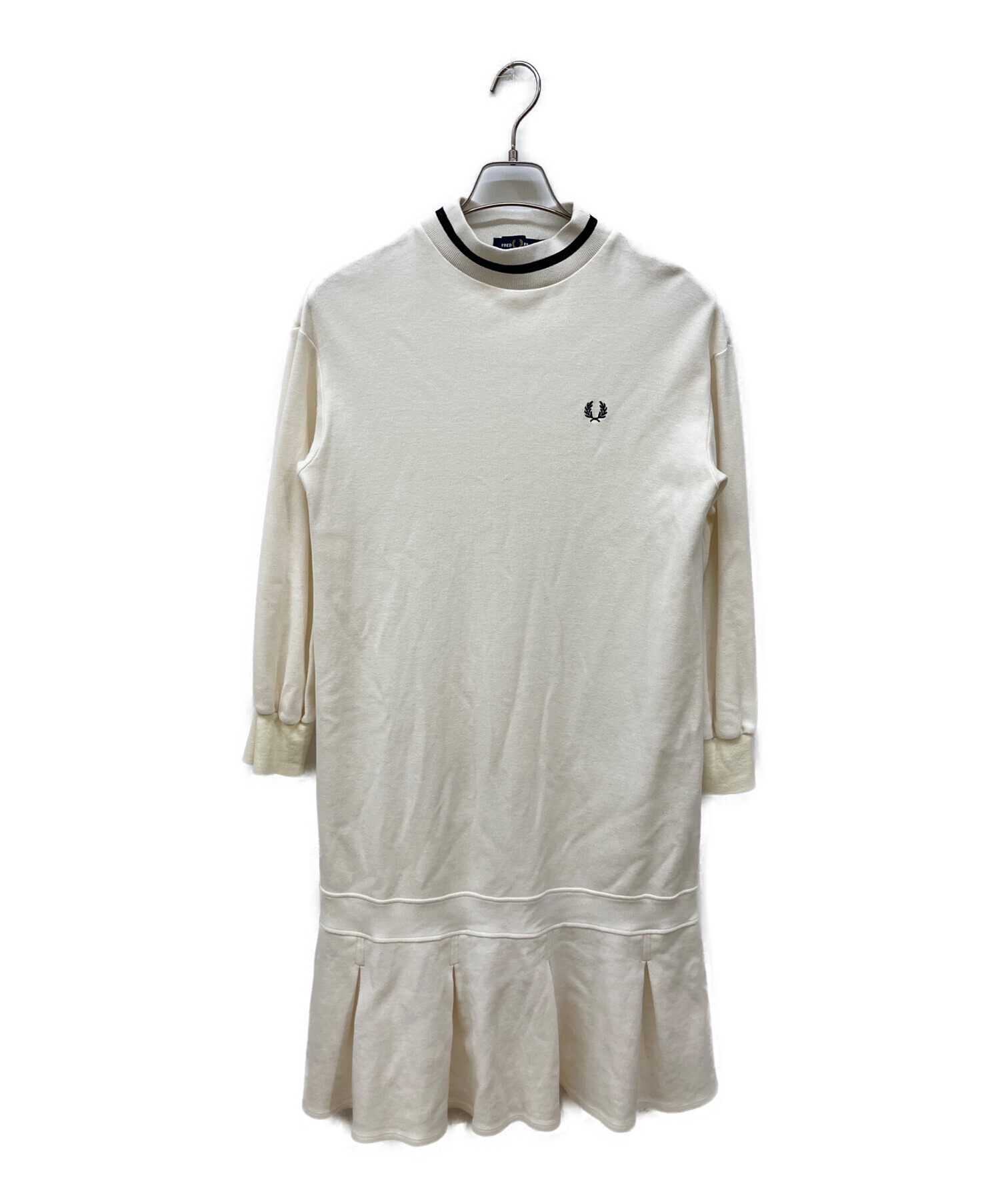 中古・古着通販】FRED PERRY (フレッドペリー) ワンピース ホワイト