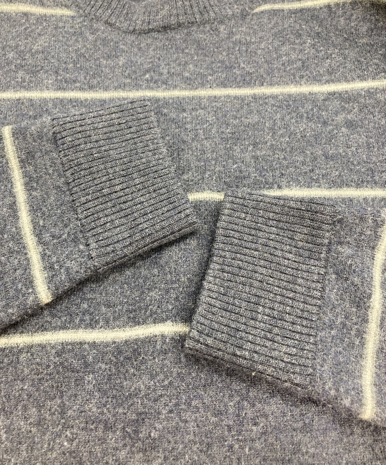 中古・古着通販】Patagonia (パタゴニア) ボーダーニット ネイビー