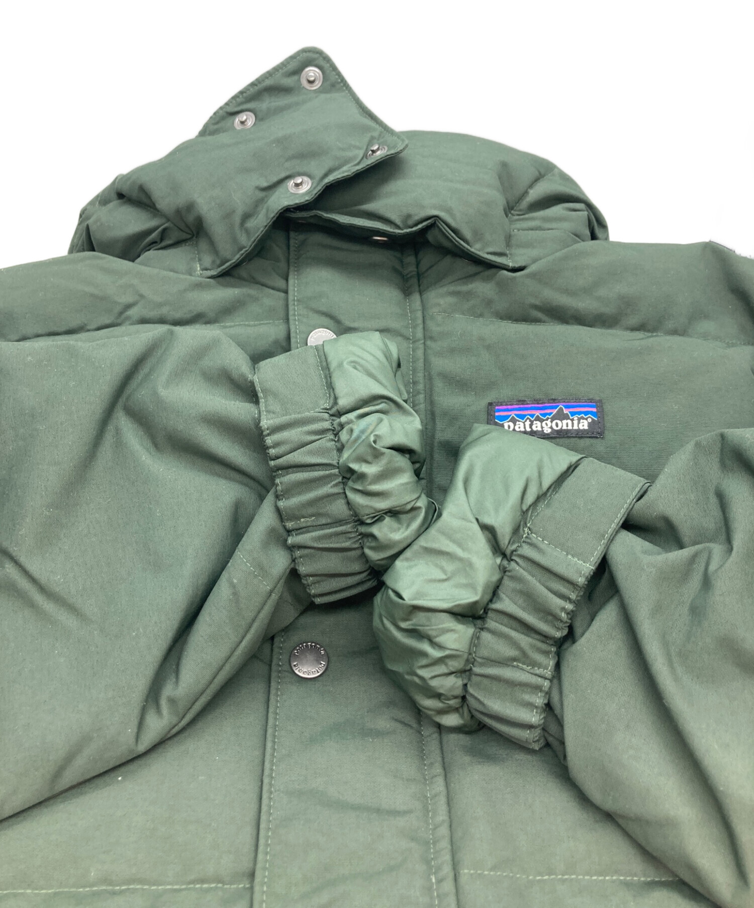 patagonia ダウンドリフトジャケット Lサイズ グリーン フーディー 中古・古着通販】Patagonia (パタゴニア) ダウンドリフト・ジャケット