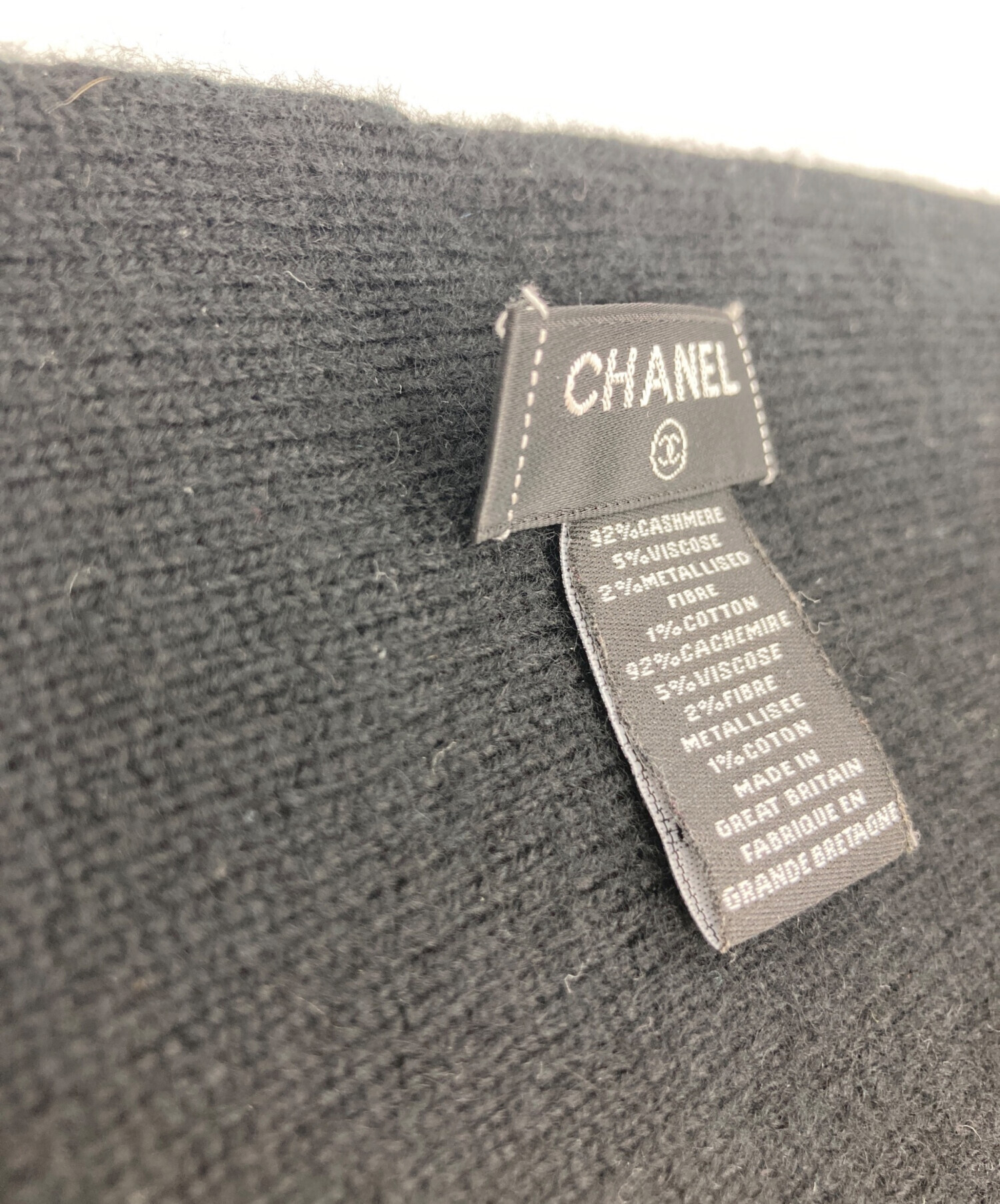 中古・古着通販】CHANEL (シャネル) ココマークカシミヤブレンド