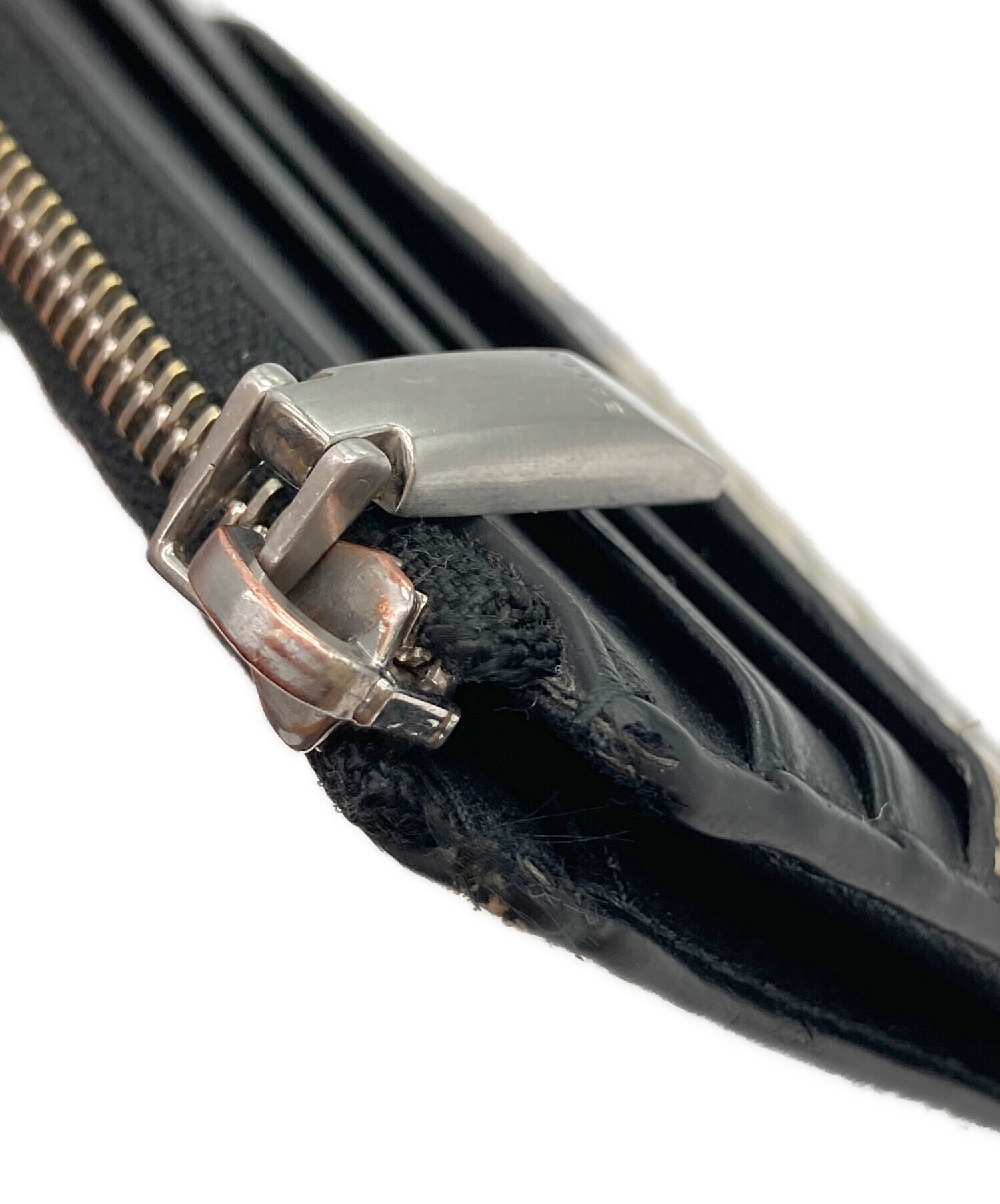 中古・古着通販】BALLY (バリー) パイソン柄コインケース ブラック