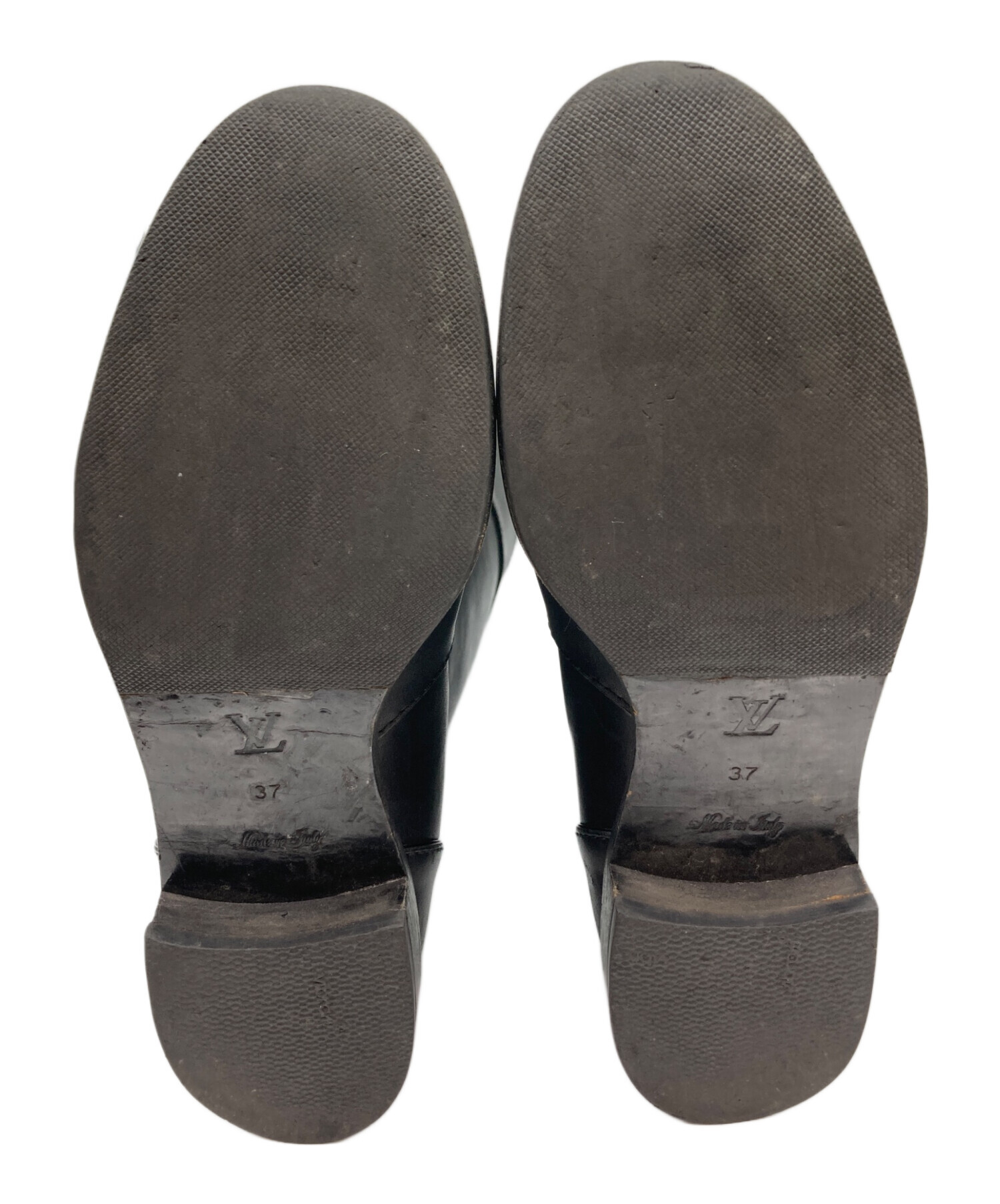 中古・古着通販】LOUIS VUITTON (ルイ ヴィトン) レザーロングブーツ