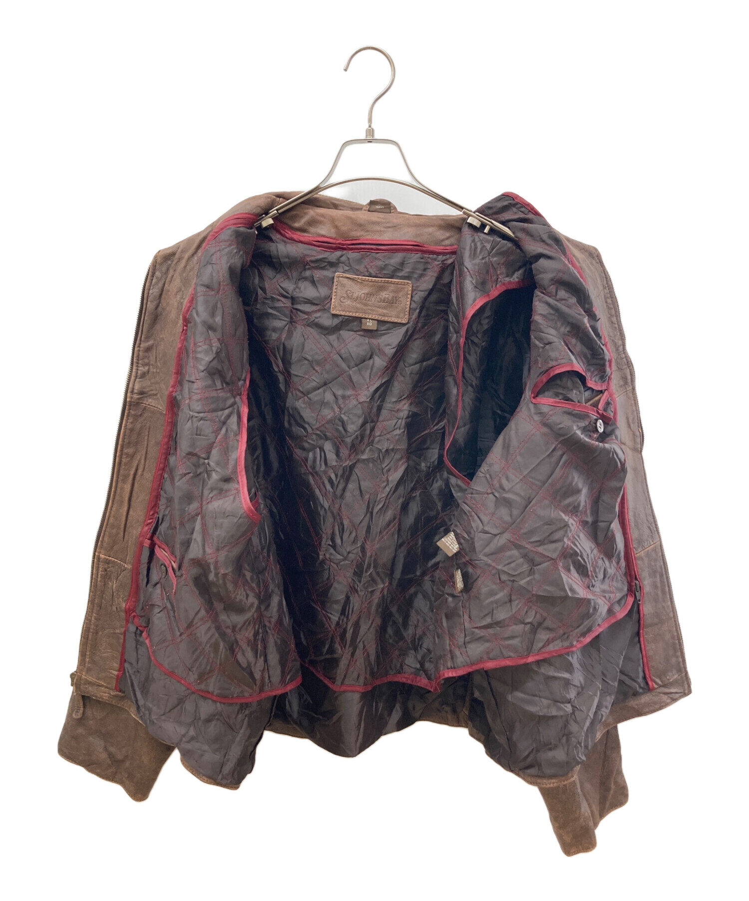 中古・古着通販】ST JOHN'S BAY (セントジョンズベイ) レザー