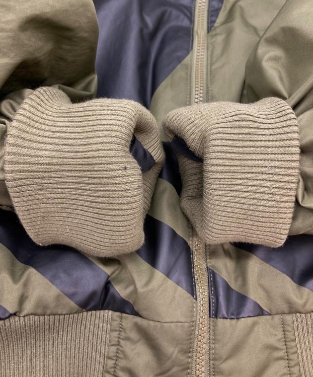 中古・古着通販】adidas (アディダス) MA-1ジャケット カーキ サイズ