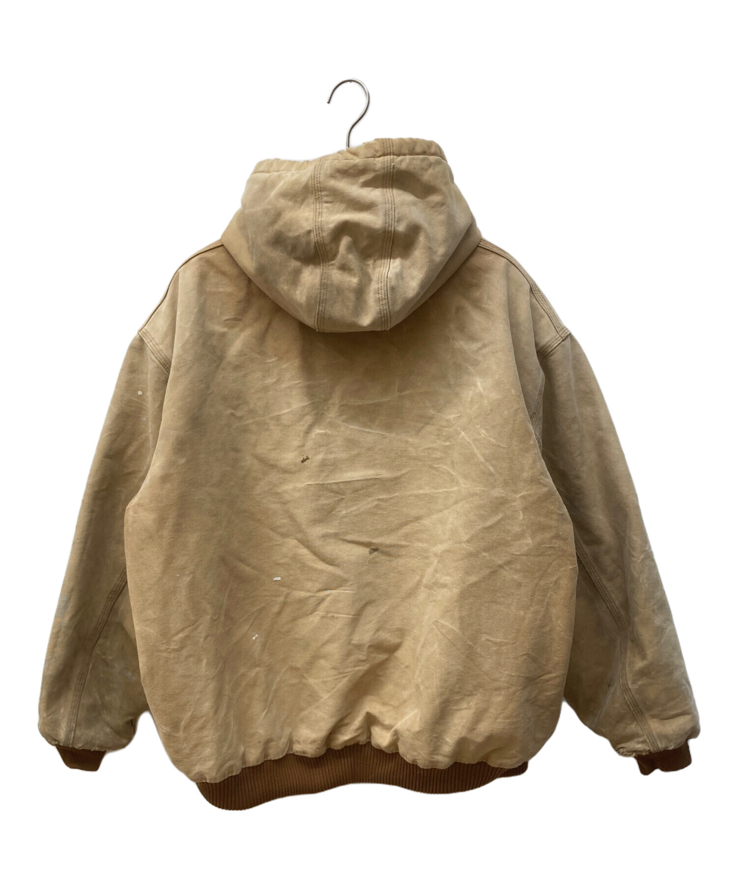 中古・古着通販】CarHartt (カーハート) アクティブパーカー ベージュ