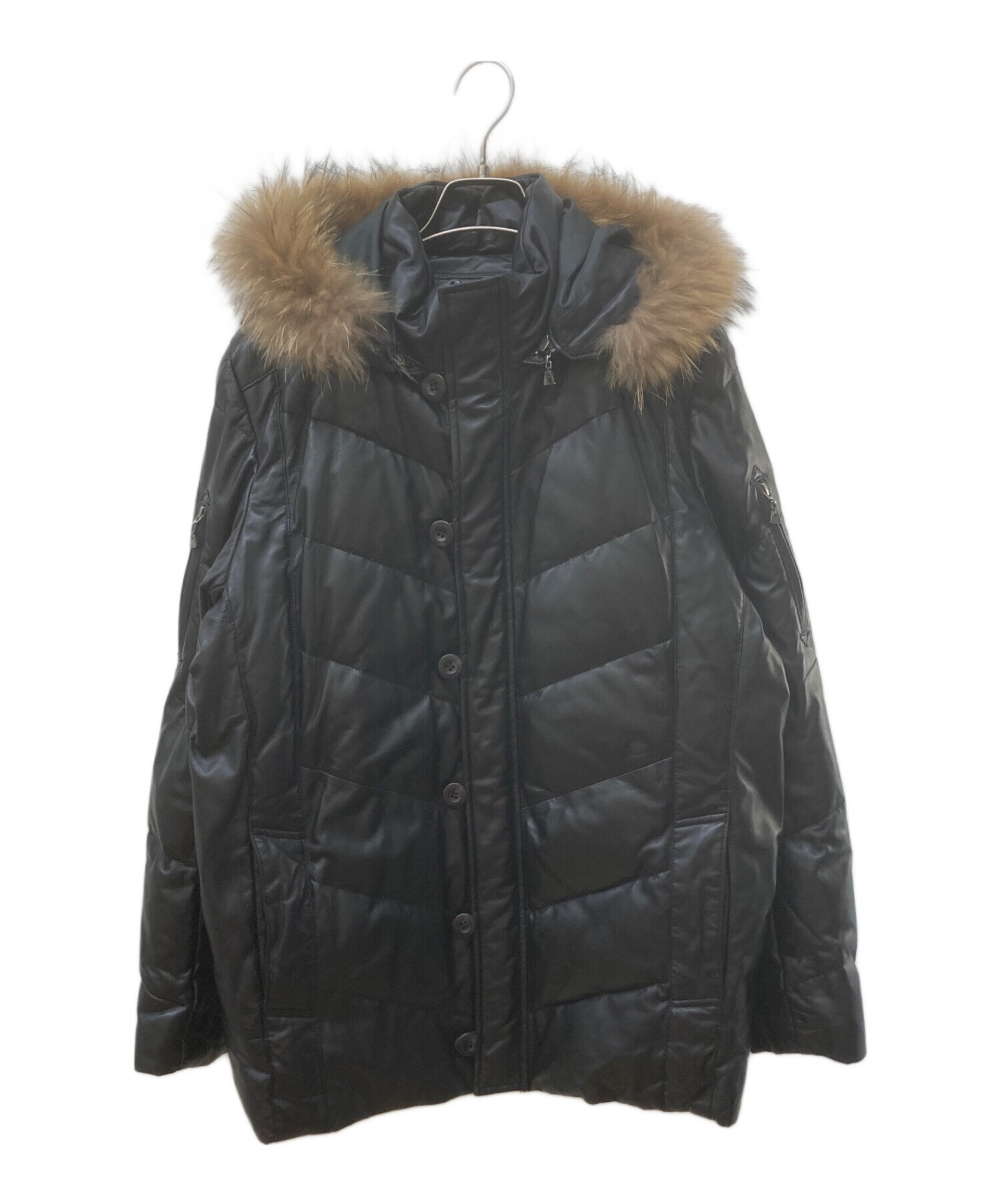 中古・古着通販】Wind Armor (ウィンドアーマー) ラムレザーダウン