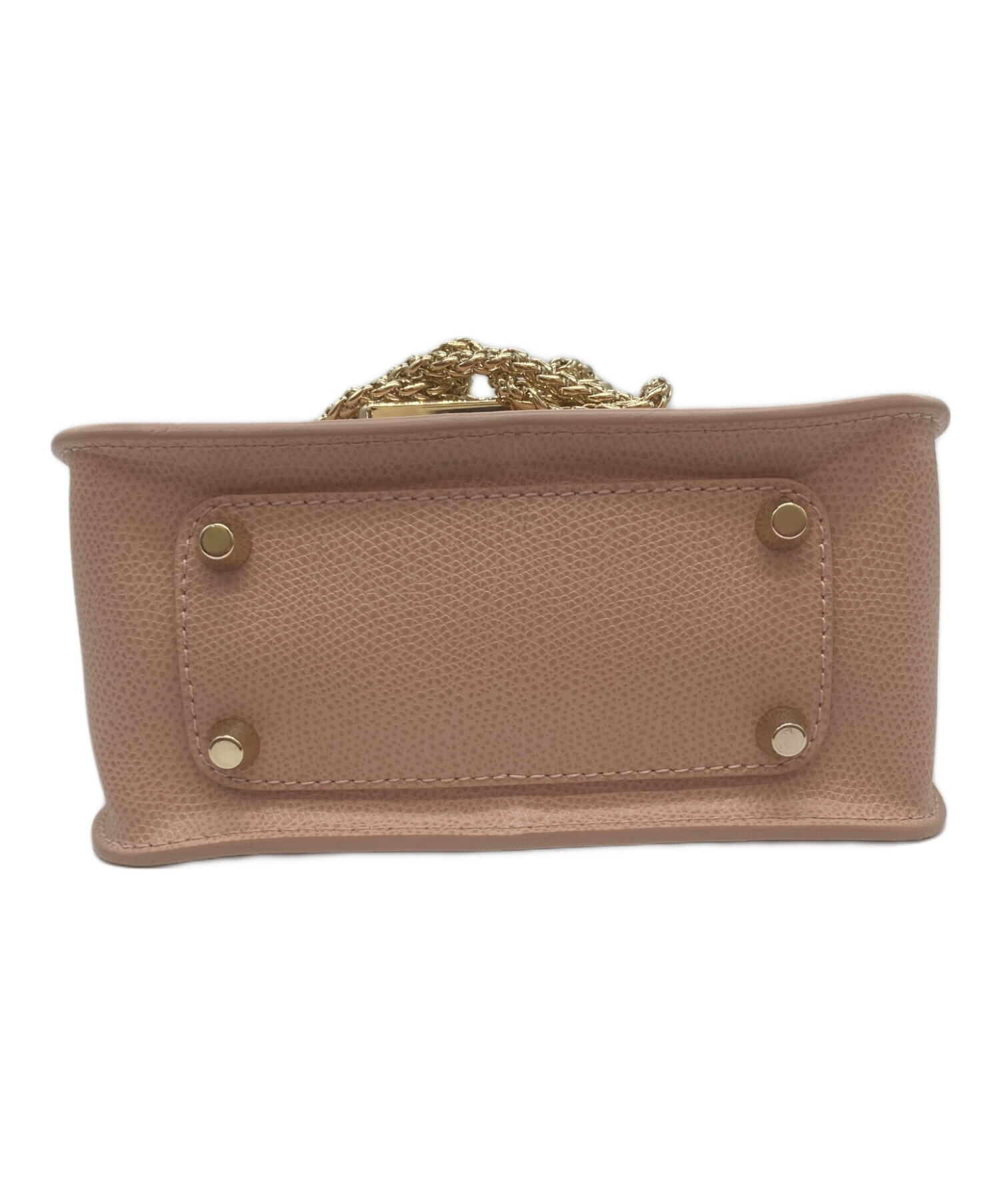 新品未使用品FURLA フルラ メトロポリス ファー ショルダーバッグ ベージュ 中古・古着通販】FURLA (フルラ) メトロポリスショルダーバッグ ピンク