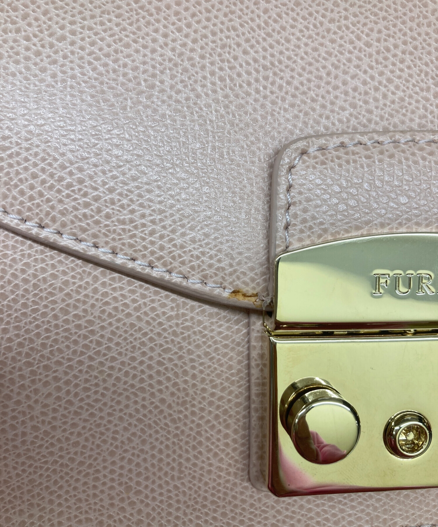 中古・古着通販】FURLA (フルラ) メトロポリスショルダーバッグ ピンク