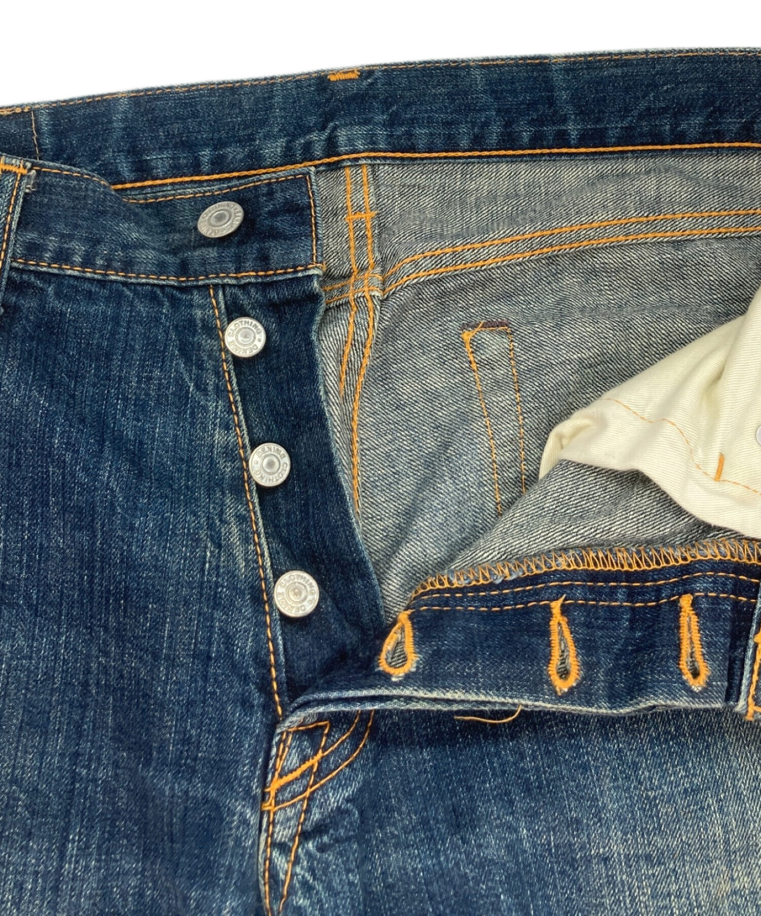 中古・古着通販】DENIME (ドゥニーム) セルビッチデニムパンツ