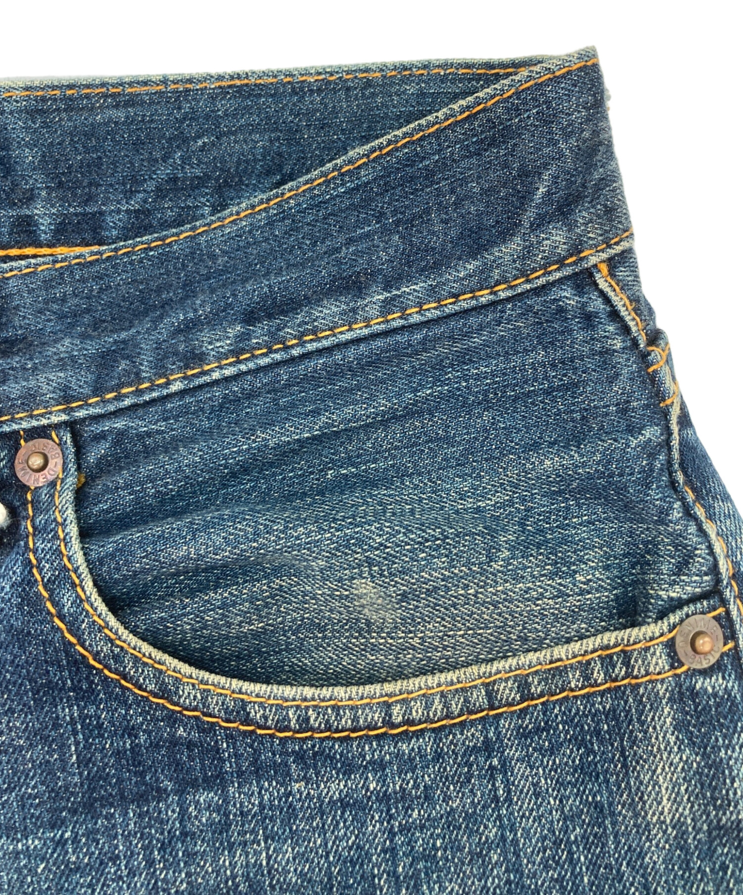 中古・古着通販】DENIME (ドゥニーム) セルビッチデニムパンツ