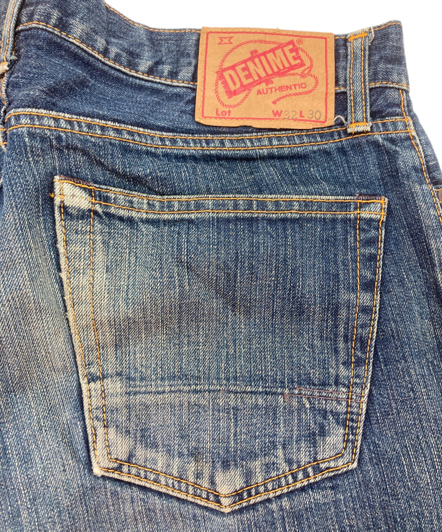 中古・古着通販】DENIME (ドゥニーム) セルビッチデニムパンツ