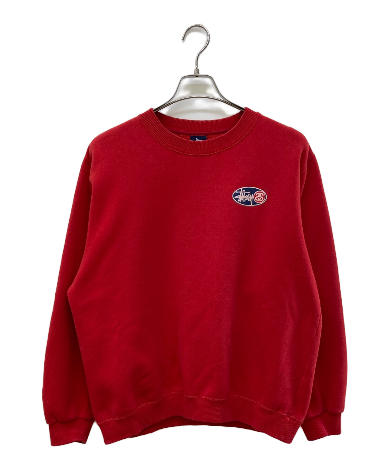 Stussy 赤スウェット 中古・古着通販】stussy (ステューシー) SSリンクプリントスウェット