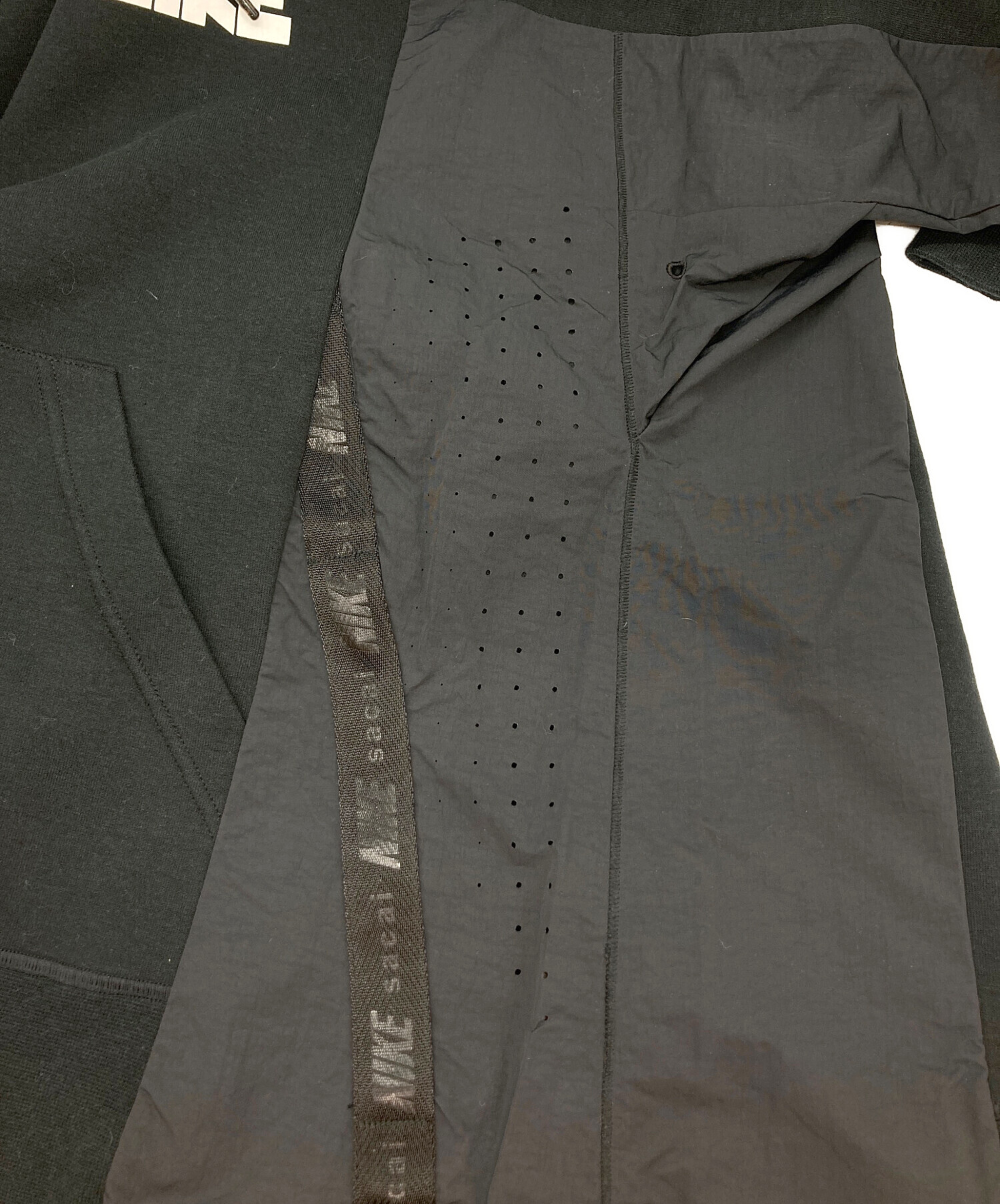中古・古着通販】NIKE (ナイキ) sacai (サカイ) NRG HOODIE/ドッキング