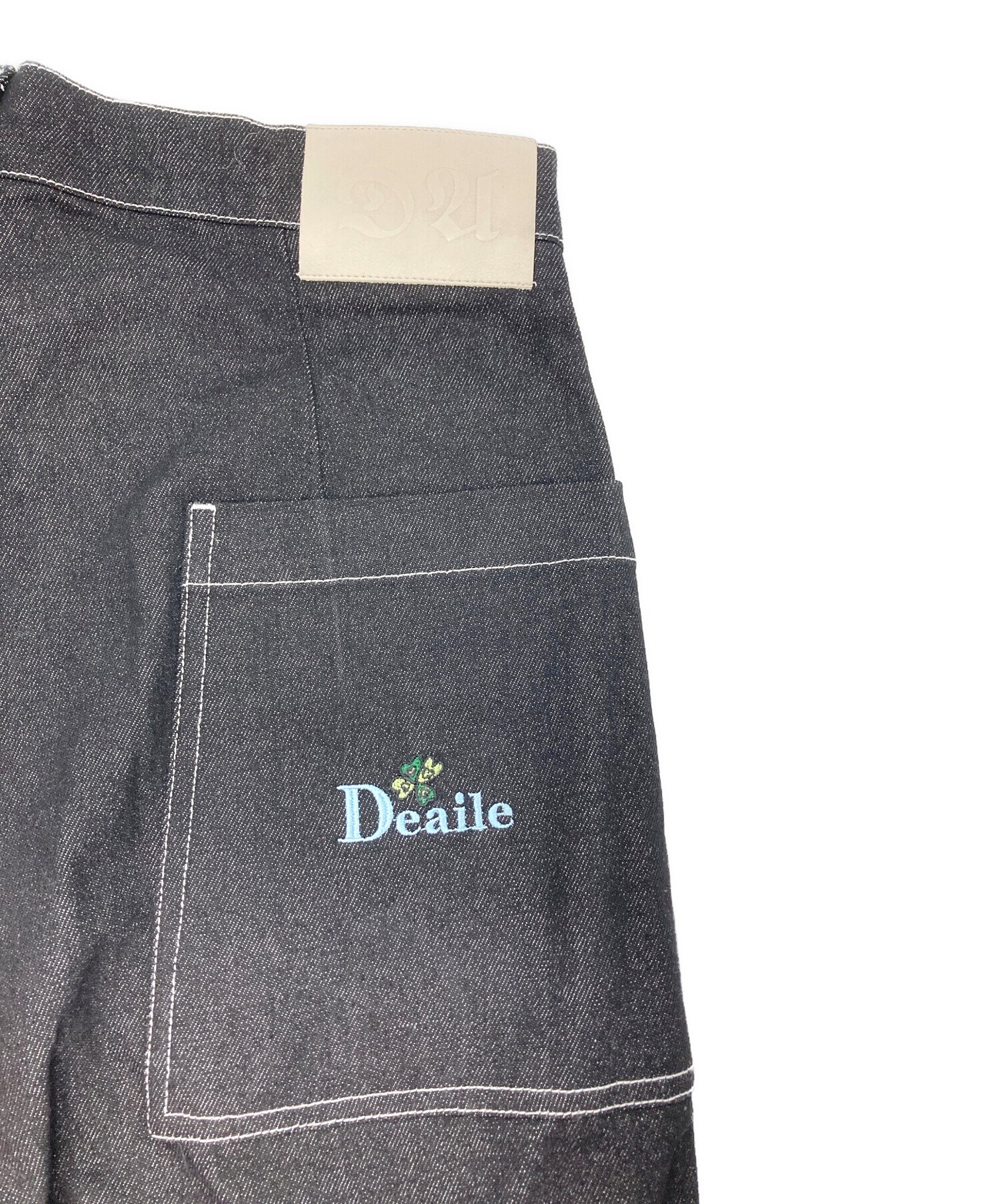 中古・古着通販】Deaile (ディアイル) オーバーサイズデニムハーフ