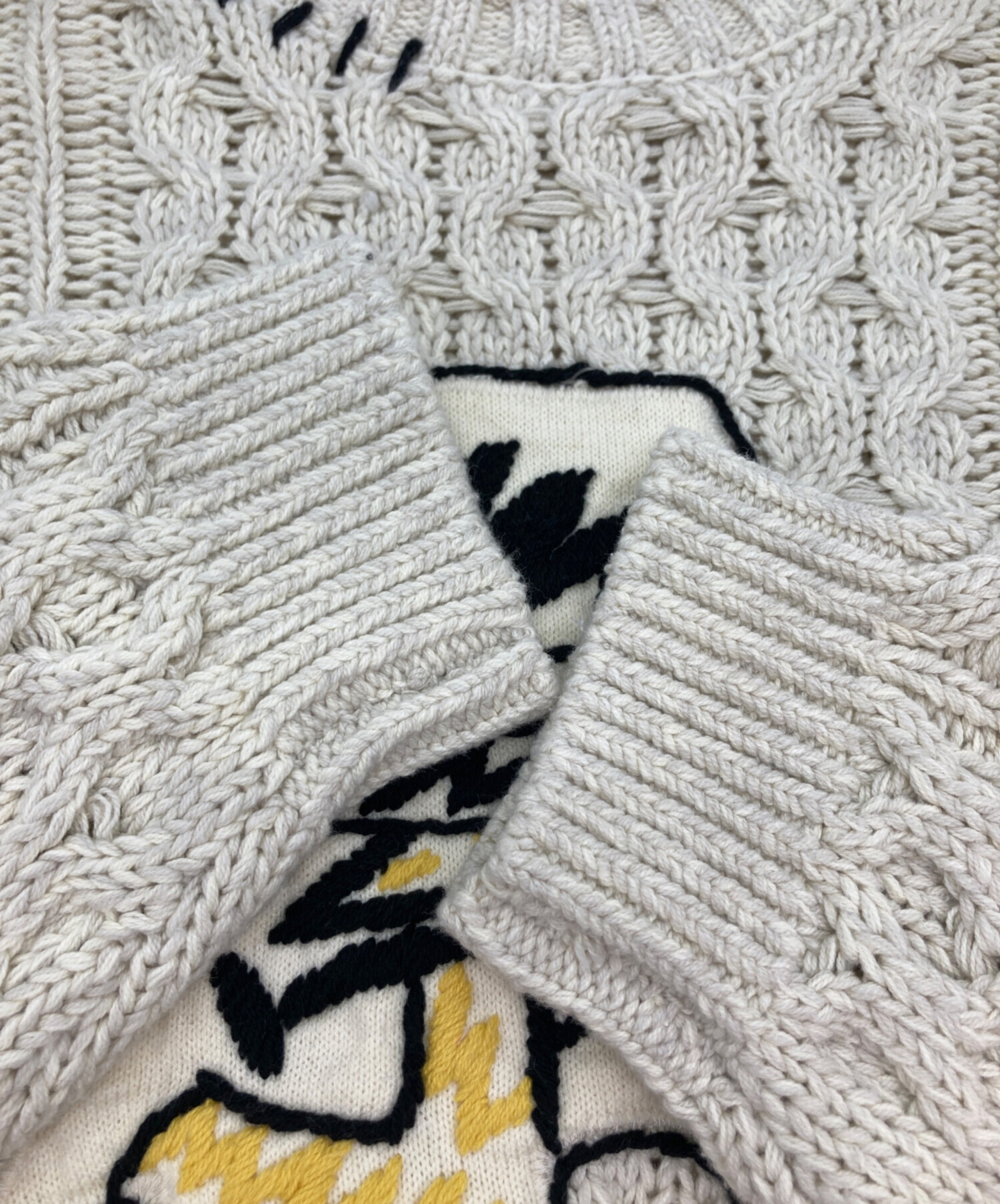 中古・古着通販】Left Alone (レフトアローン) ICON ALAN KNIT 