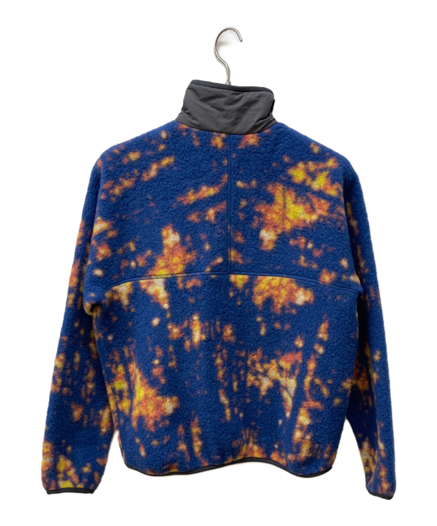 and wander | ZARA コラボ ブルゾン ジャケット Sサイズ 中古・古着通販】ZARA (ザラ) and wander (アンドワンダー) 総柄